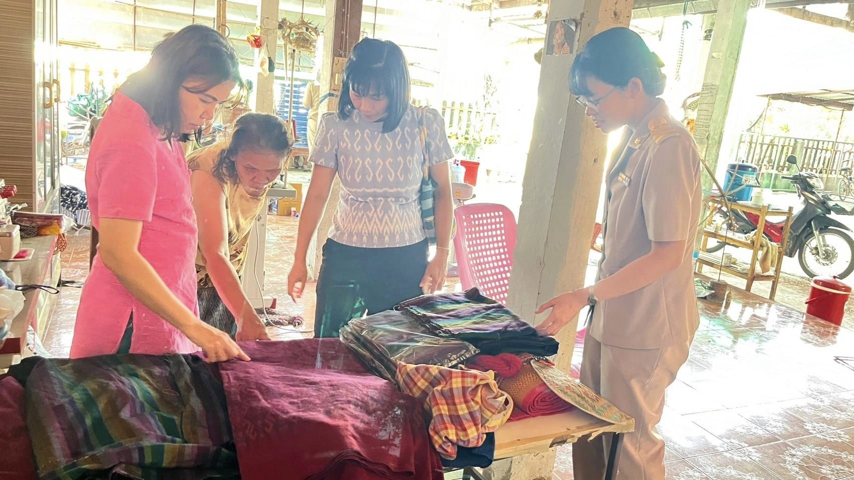 พช.ชัยภูมิ ติดตาม สนับสนุนการดำเนินงานตามภารกิจกรมการพัฒนาชุมชน สำนักงานพัฒนาชุมชนอำเภอแก้งคร้อ