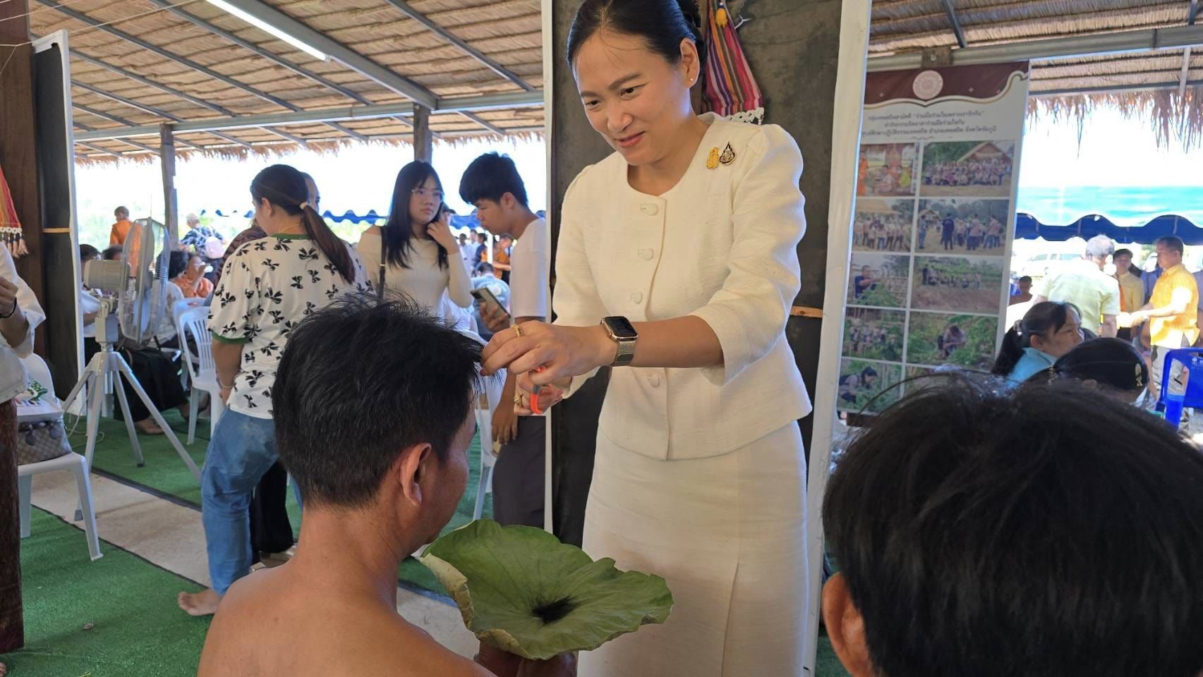 พช.ชัยภูมิ จัดพิธีบรรพชาอุปสมบทเฉลิมพระเกียรติ พระบาทสมเด็จพระเจ้าอยู่หัว เนื่องในโอกาสมหามงคลเฉลิมพระชนมพรรษา 6 รอบ 28 กรกฎาคม 2567