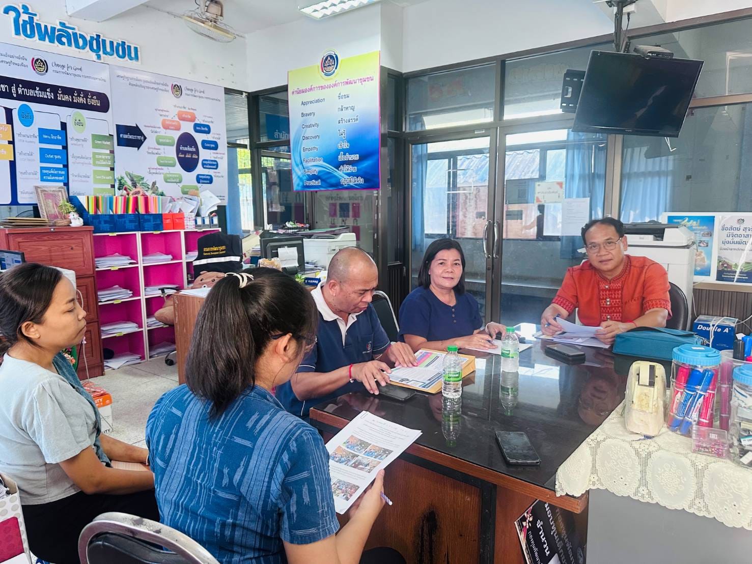 พช.ชัยภูมิ ติดตามงานพัฒนาชุมชน การขจัดความยากจนฯไตรมาส 1-2 และเตรียมความพร้อมขับเคลื่อนงานฯ ไตรมาส 3-4 พื้นที่อำเภอบ้านแท่น