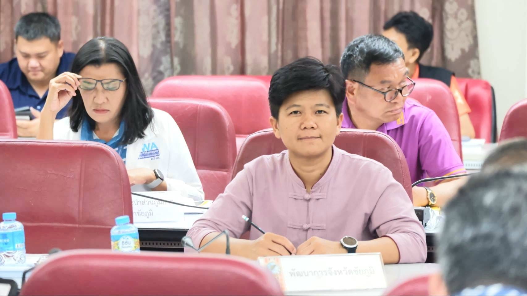 พช.ชัยภูมิ เข้าร่วมประชุมคณะกรรมการประสานงานการขับเคลื่อนและขยายผลโครงการอันเนื่องมาจากพระราชดำริและหลักปรัชญาของเศรษฐกิจพอเพียง จังหวัดชัยภูมิ ครั้งที่ 2/2567