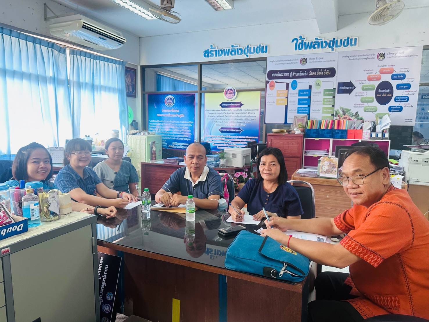 พช.ชัยภูมิ ติดตามงานพัฒนาชุมชน การขจัดความยากจนฯไตรมาส 1-2 และเตรียมความพร้อมขับเคลื่อนงานฯ ไตรมาส 3-4 พื้นที่อำเภอบ้านแท่น