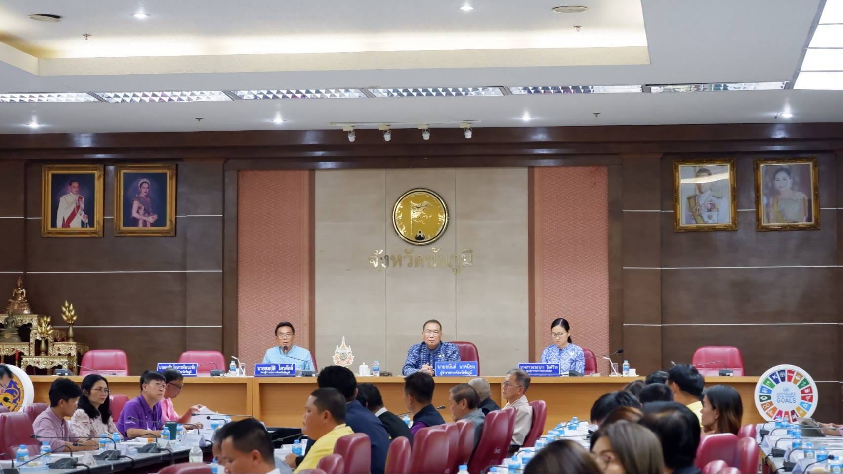 พช.ชัยภูมิ เข้าร่วมประชุมคณะกรรมการประสานงานการขับเคลื่อนและขยายผลโครงการอันเนื่องมาจากพระราชดำริและหลักปรัชญาของเศรษฐกิจพอเพียง จังหวัดชัยภูมิ ครั้งที่ 2/2567