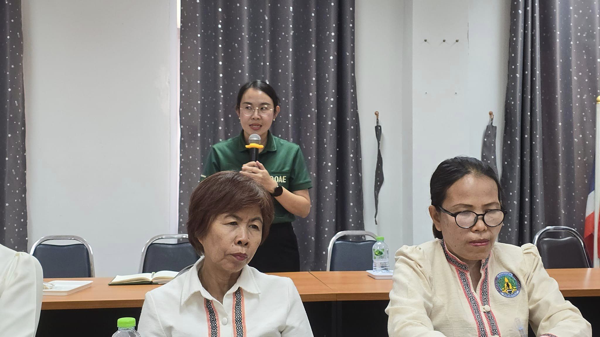 พช.ชัยภูมิ ลุย!!ลงพื้นที่คัดเลือกคนกองทุนพัฒนาบทบาทสตรีดีเด่น ตามโครงการเชิดชูเกียรติคนกองทุนพัฒนาบทบาทสตรี ประจำปี 2567 ระดับกลุ่มโซน โซนต้นน้ำและขุนเขา