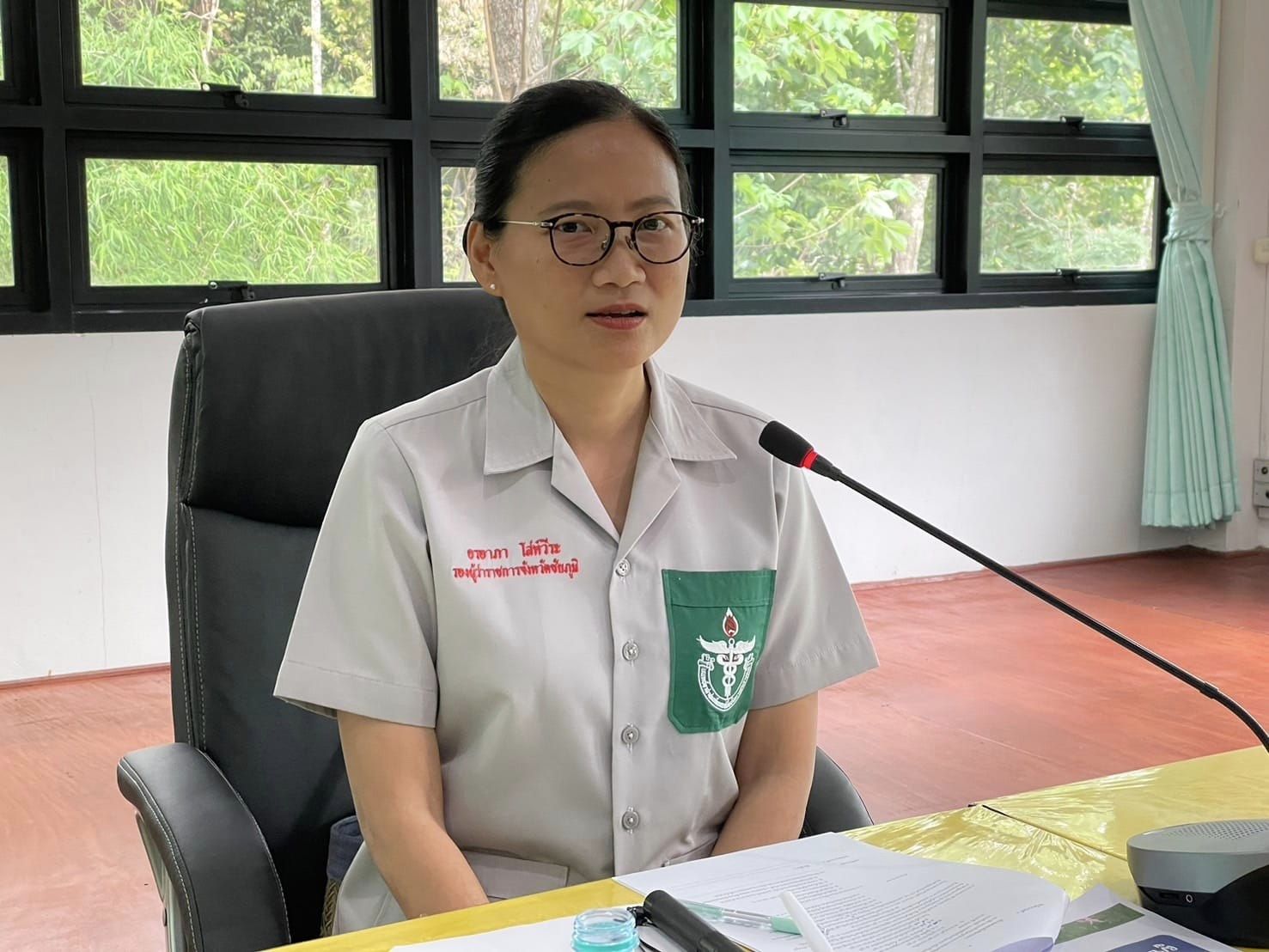 พช.ชัยภูมิ จัดประชุมคณะทำงานด้านการจัดจำหน่ายของฝาก ของที่ระลึก และผลิตภัณฑ์ชุมชน เทศกาลท่องเที่ยวดอกกระเจียวบาน ประจำปี 2567