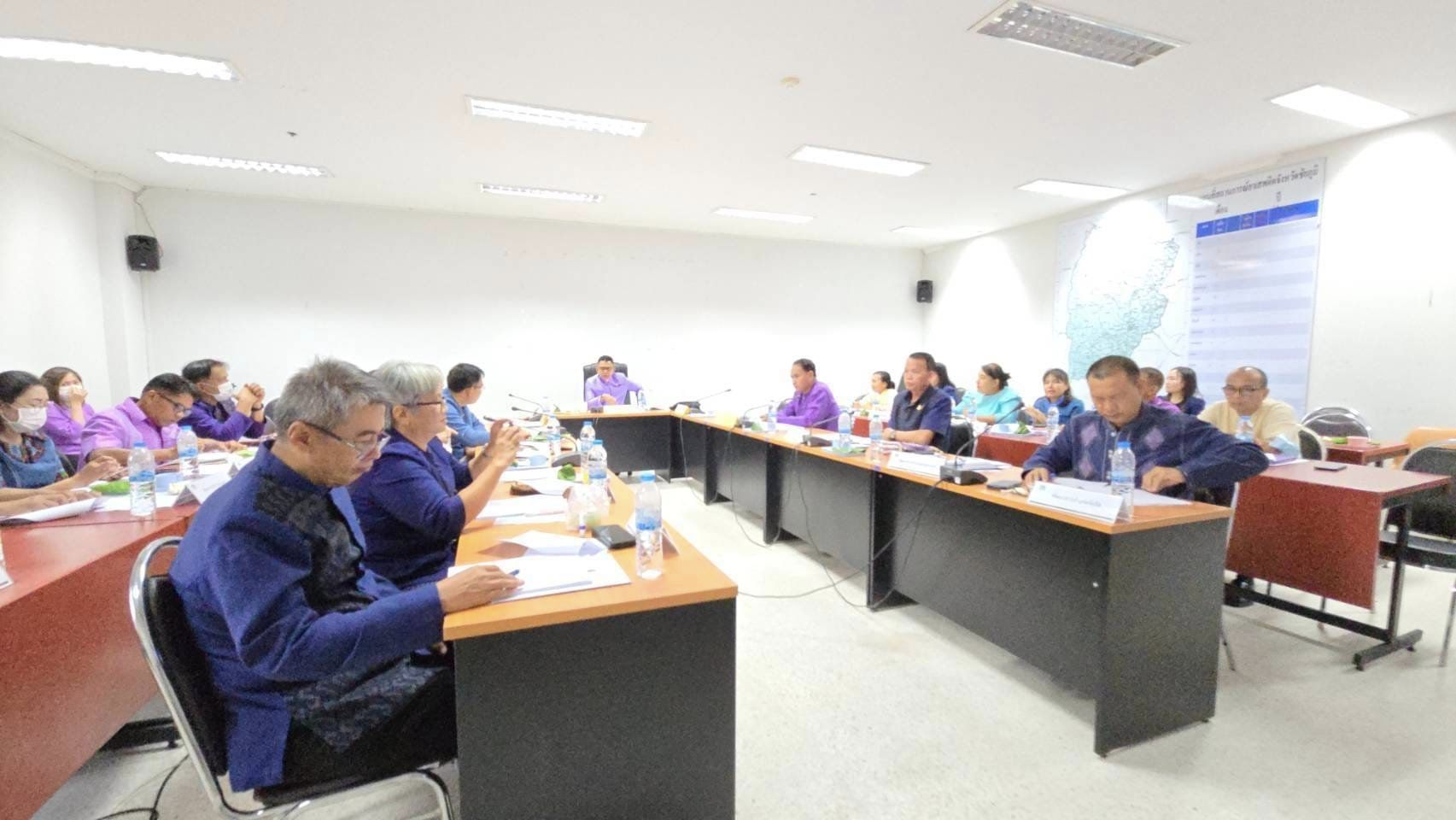 พช.ชัยภูมิ ประชุมเจ้าหน้าที่บริหารงานพัฒนาชุมชนและนักวิชาการพัฒนาชุมชน สำนักงานพัฒนาชุมชนจังหวัดชัยภูมิ ครั้งที่ 5/2567