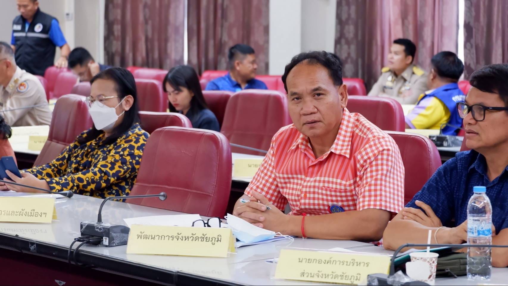 พช.ชัยภูมิ นำเสนอผลการขับเคลื่อนกองทุนแม่ของแผ่นดินกลไกการป้องกันและแก้ไขปัญหายาเสพติดที่ยั่งยืน ในที่ประชุมคณะกรรมการศูนย์อำนวยการป้องกันและปราบปรามยาเสพติดจังหวัดชัยภูมิ ครั้งที่ 5/2567