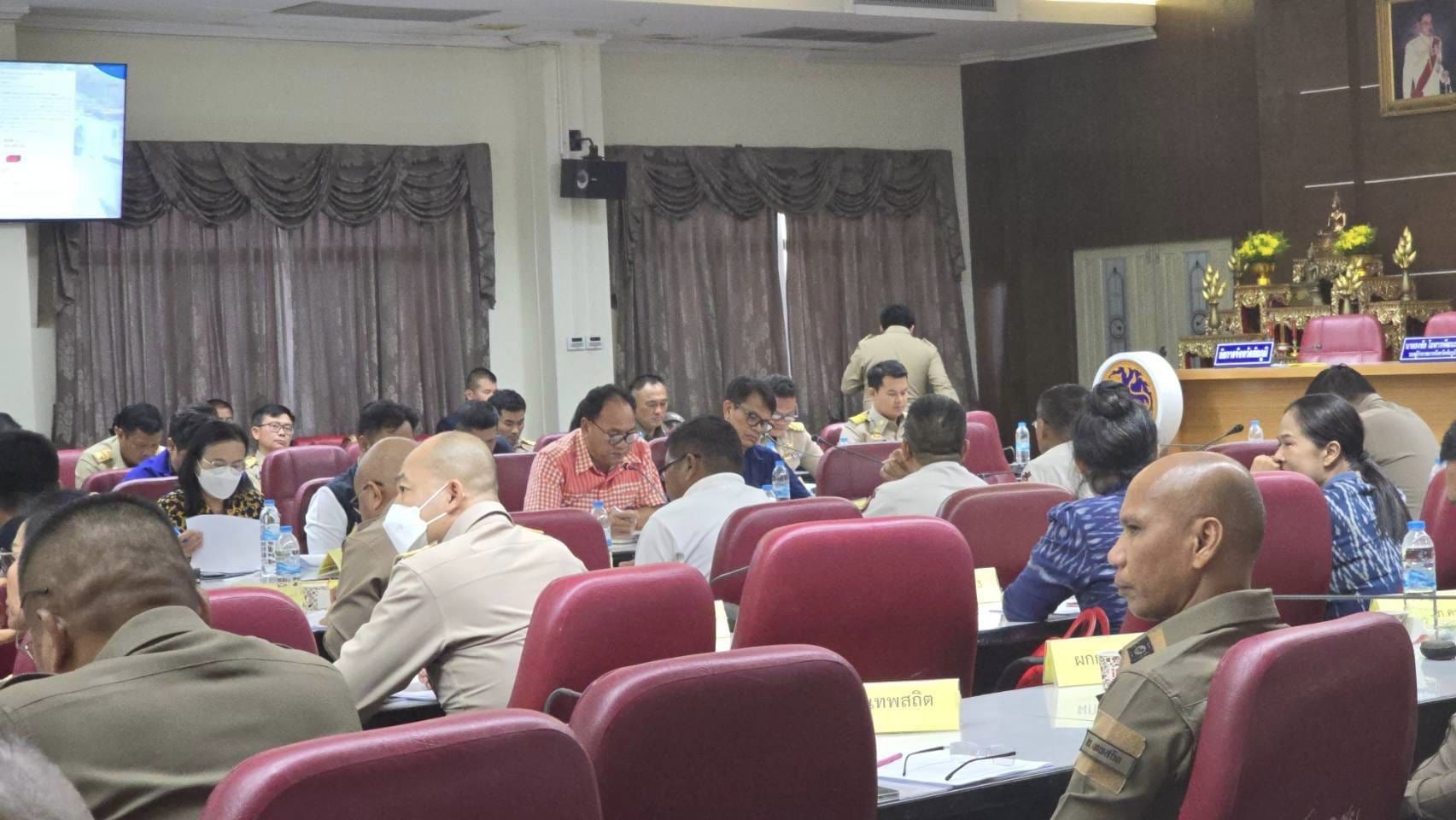 พช.ชัยภูมิ นำเสนอผลการขับเคลื่อนกองทุนแม่ของแผ่นดินกลไกการป้องกันและแก้ไขปัญหายาเสพติดที่ยั่งยืน ในที่ประชุมคณะกรรมการศูนย์อำนวยการป้องกันและปราบปรามยาเสพติดจังหวัดชัยภูมิ ครั้งที่ 5/2567