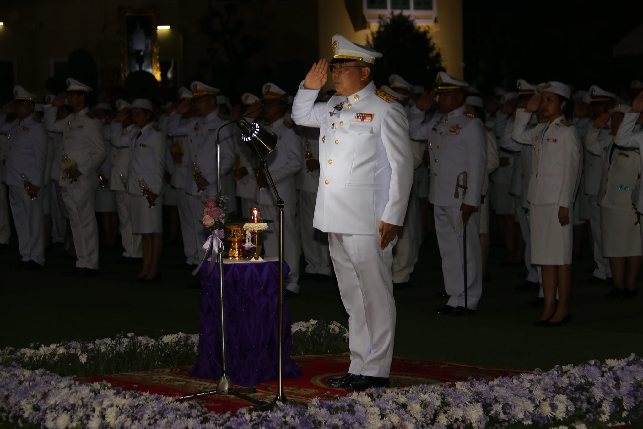 พช.ชัยภูมิ ร่วมพิธีถวายเครื่องราชสักการะและวางพานพุ่มจุดเทียนชัยถวายพระพรชัยมงคลเฉลิมพระเกียรติสมเด็จพระนางเจ้าฯ พระบรมราชินีเนื่องในโอกาสวันเฉลิมพระชนมพรรษา 3 มิถุนายน