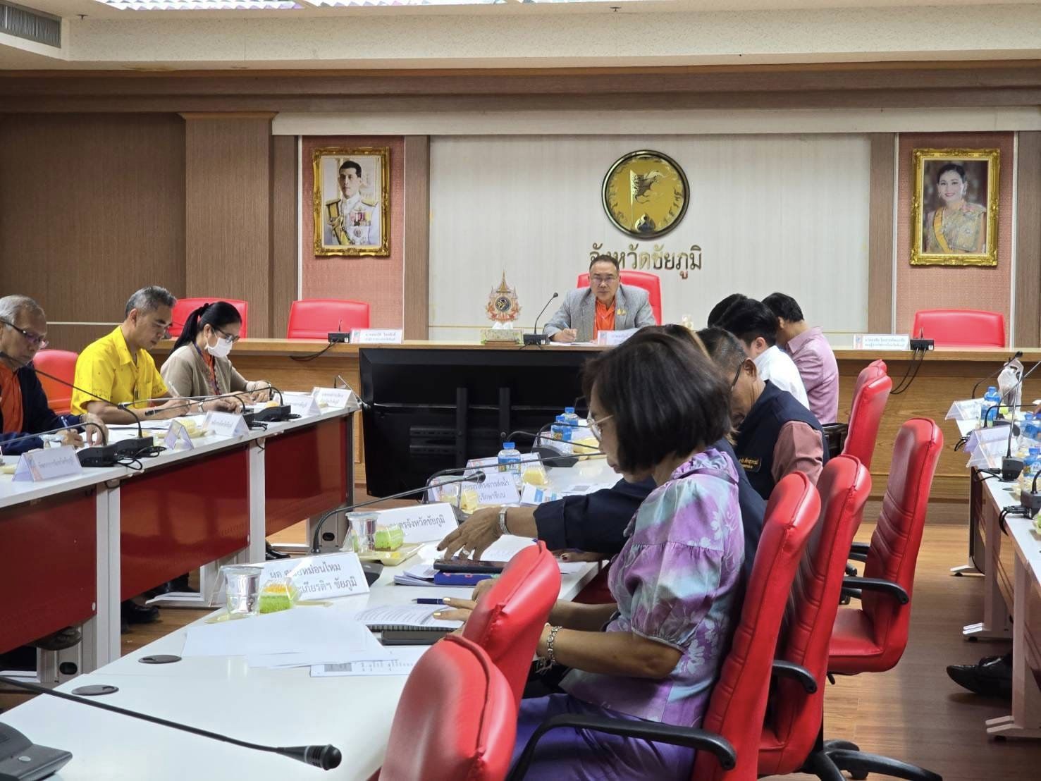 พช.ชัยภูมิ ร่วมประชุมจัดเตรียมข้อเสนอประเด็นและวาระการพัฒนากลุ่มจังหวัดภาคตะวันออกเฉียงเหนือตอนล่าง 1
