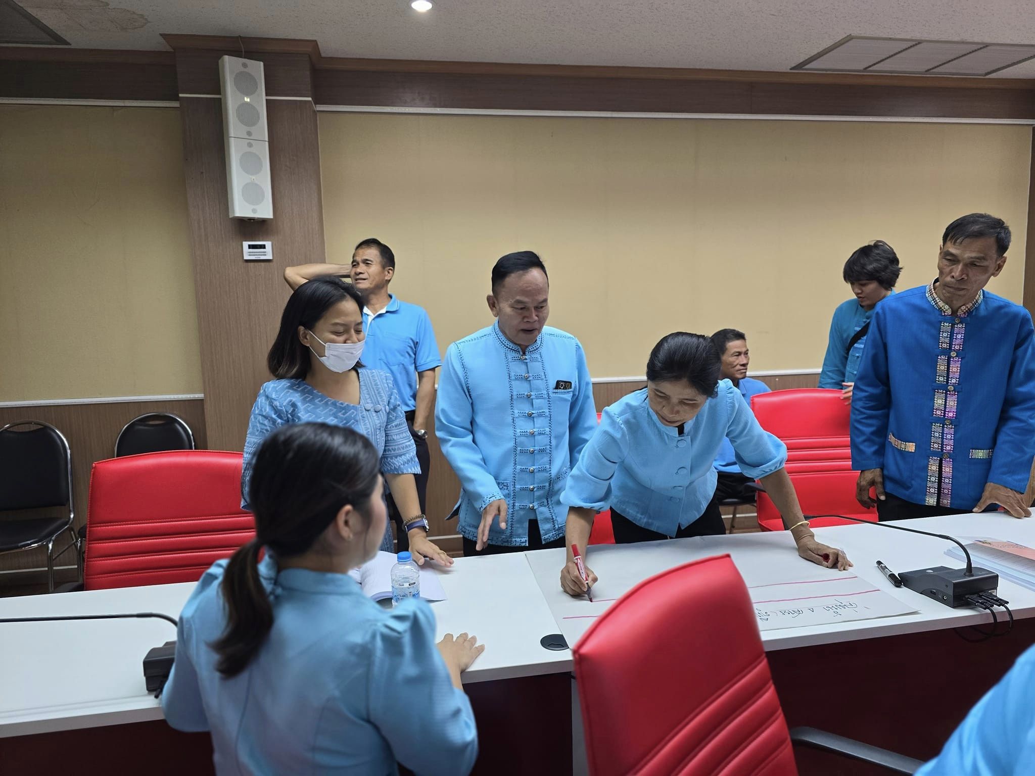 พช.ชัยภูมิ จัดประชุมโครงการพัฒนาศักยภาพคณะกรรมการเครือข่ายกองทุนแม่ของแผ่นดินระดับจังหวัด