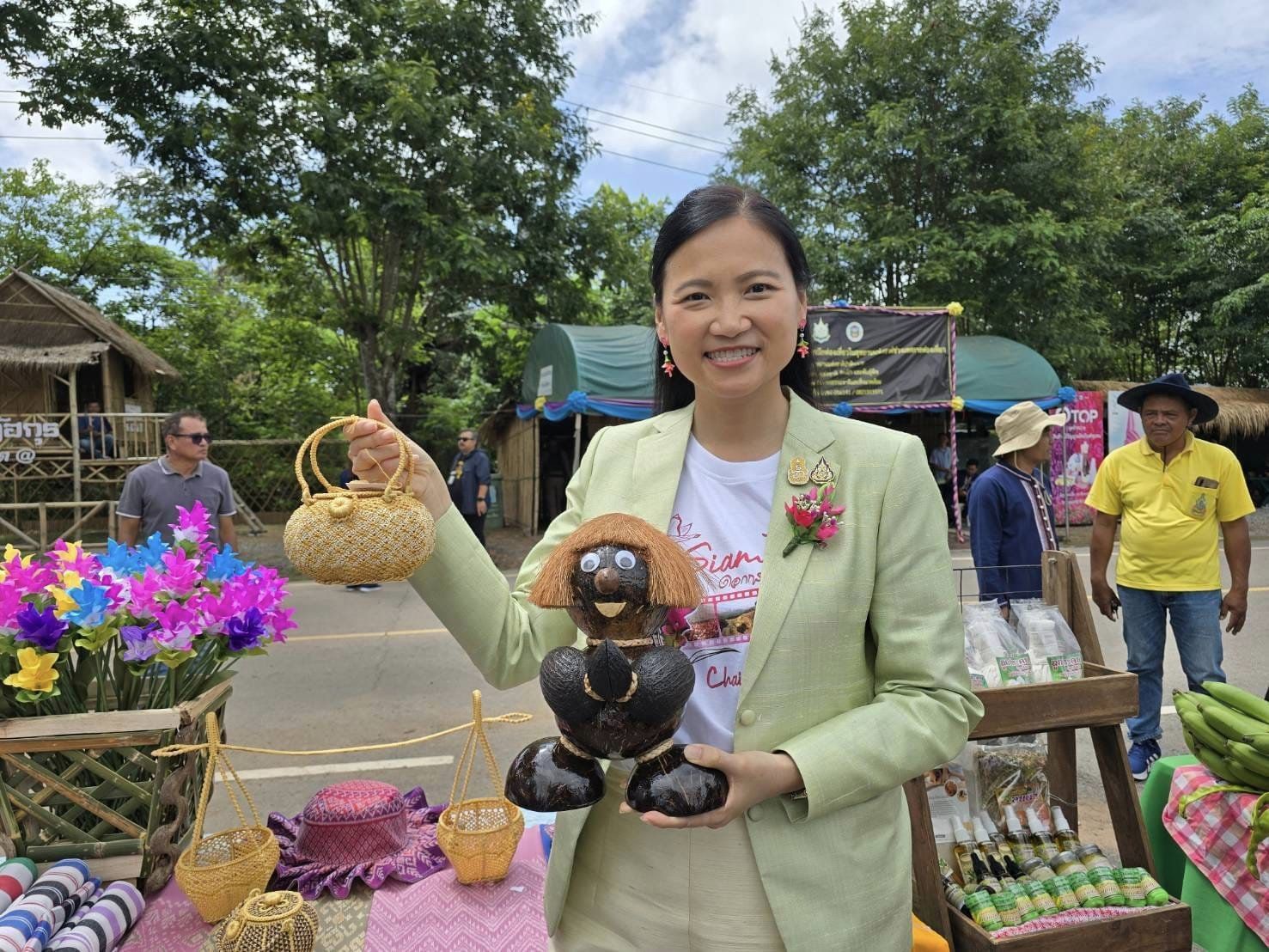 พช.ชัยภูมิ ร่วมแถลงข่าว เตรียมเปิดเทศกาลท่องเที่ยวดอกกระเจียวบาน ประจำปี 2567 จังหวัดชัยภูมิ