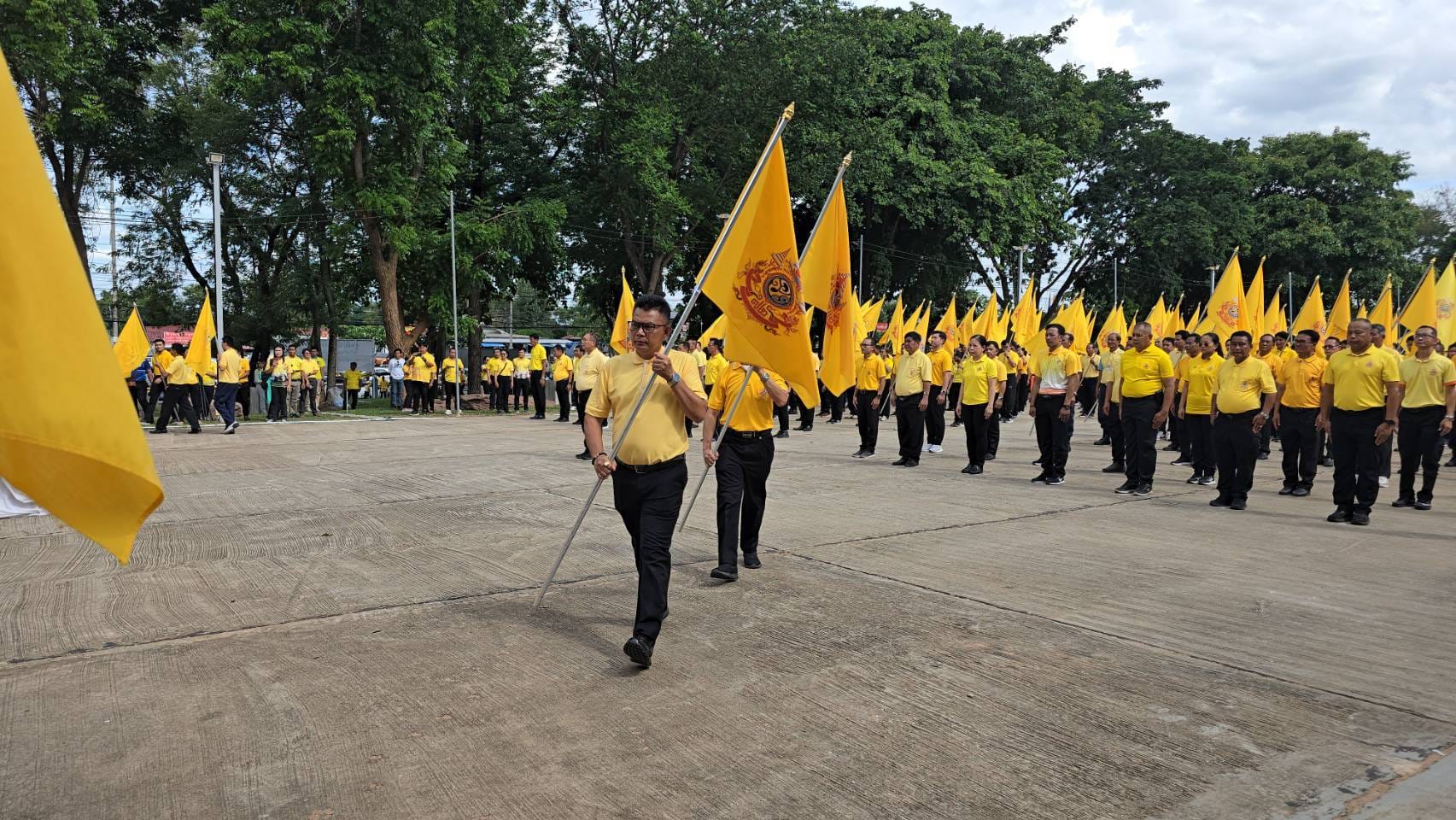 พช.ชัยภูมิ ร่วมกิจกรรม เดิน วิ่ง ปั่น ธงตราสัญลักษณ์ เฉลิมพระเกียรติพระบาทสมเด็จพระเจ้าอยู่หัว เนื่องในโอกาสพระราชพิธีมหามงคลเฉลิมพระชนมพรรษา 6 รอบ 28 กรกฎาคม 2567