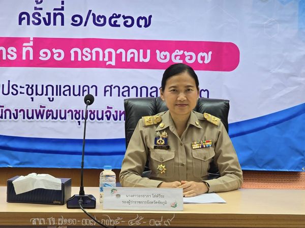 พช.ชัยภูมิ จัดประชุมคณะกรรมการประสานและขับเคลื่อนนโยบายสานพลังประชารัฐ ประจำจังหวัดชัยภูมิ (คสป.) ครั้งที่ 1/2567
