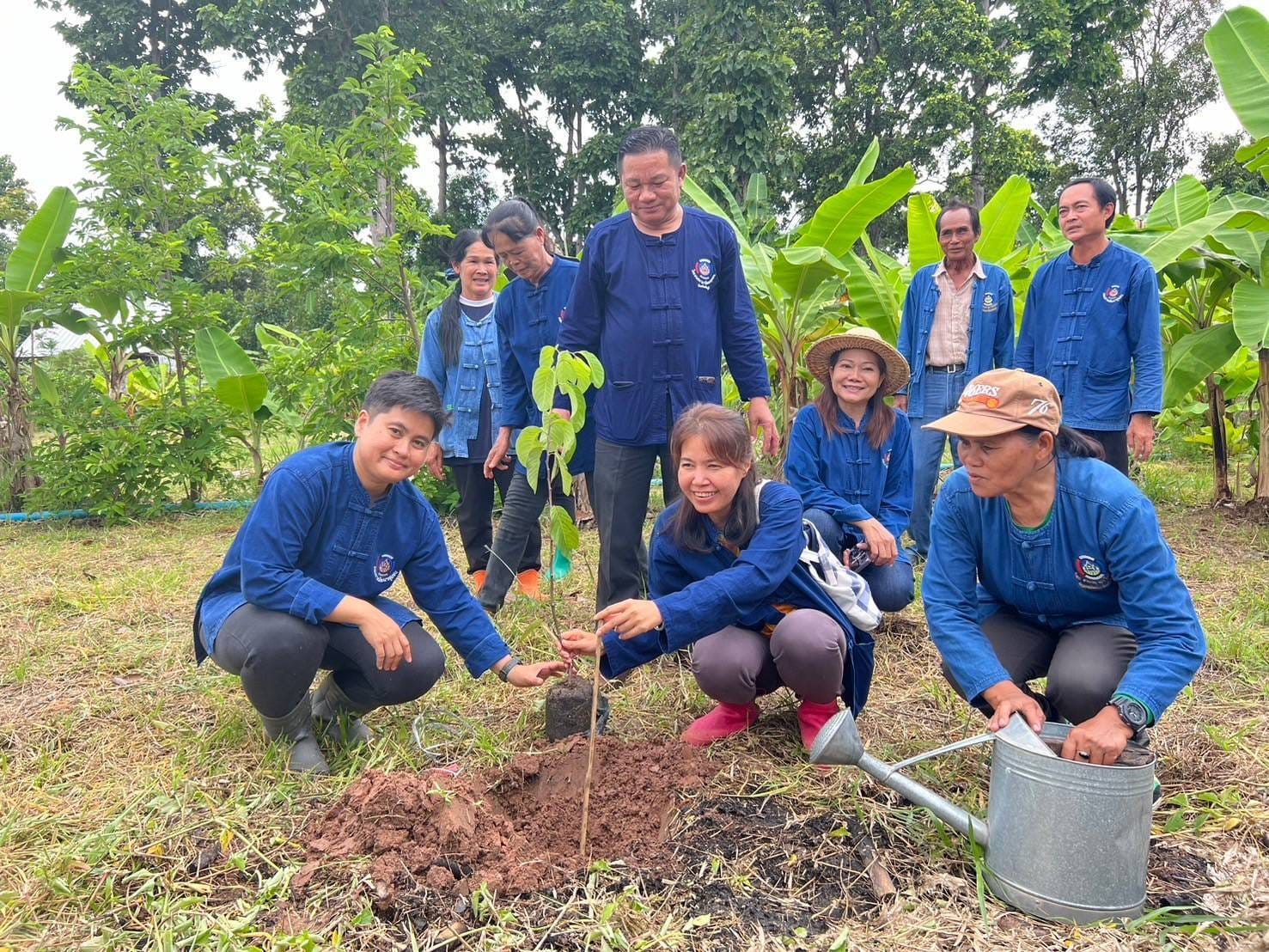 พช.ชัยภูมิ ถ่ายทำคลิปวีดิทัศน์ผลสำเร็จโคกหนองนาพัฒนาชุมชนอำเภอแก้งคร้อ จังหวัดชัยภูมิ