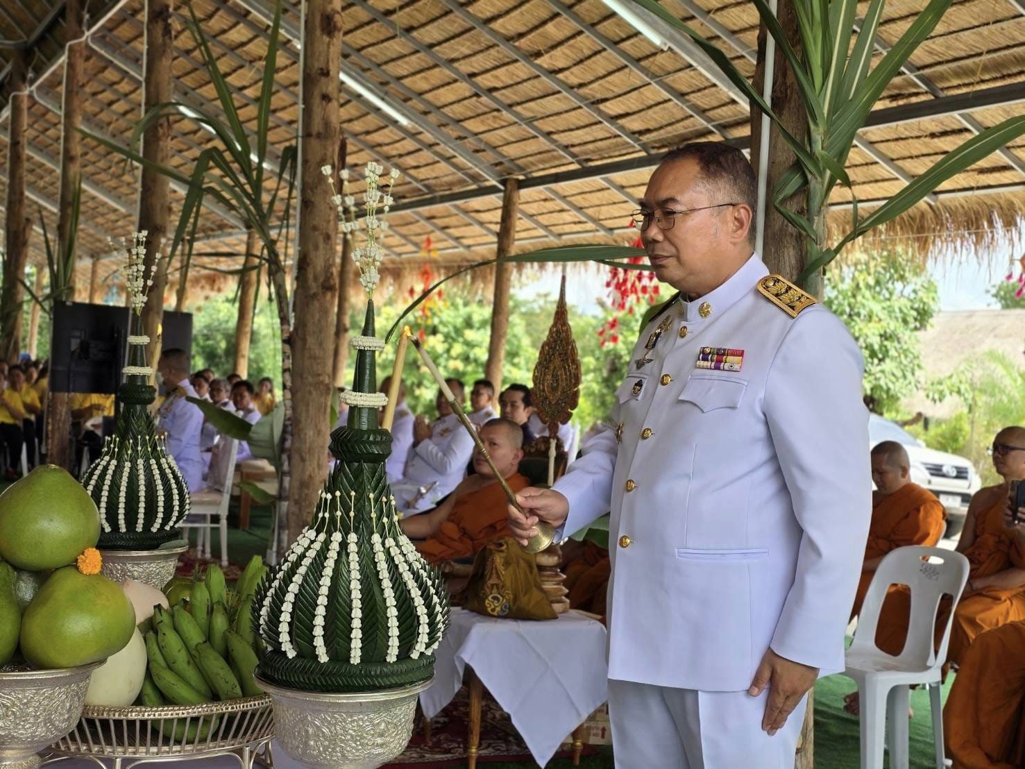 พช.ชัยภูมิ จัดกิจกรรมมหกรรมรวมพลคนโคก หนอง นา พัฒนาชุมชน เฉลิมพระเกียรติพระบาทสมเด็จพระเจ้าอยู่หัวเนื่องในโอกาสพระราชพิธีมหามงคลเฉลิมพระชนมพรรษา 6 รอบ 28 กรกฎาคม 2567