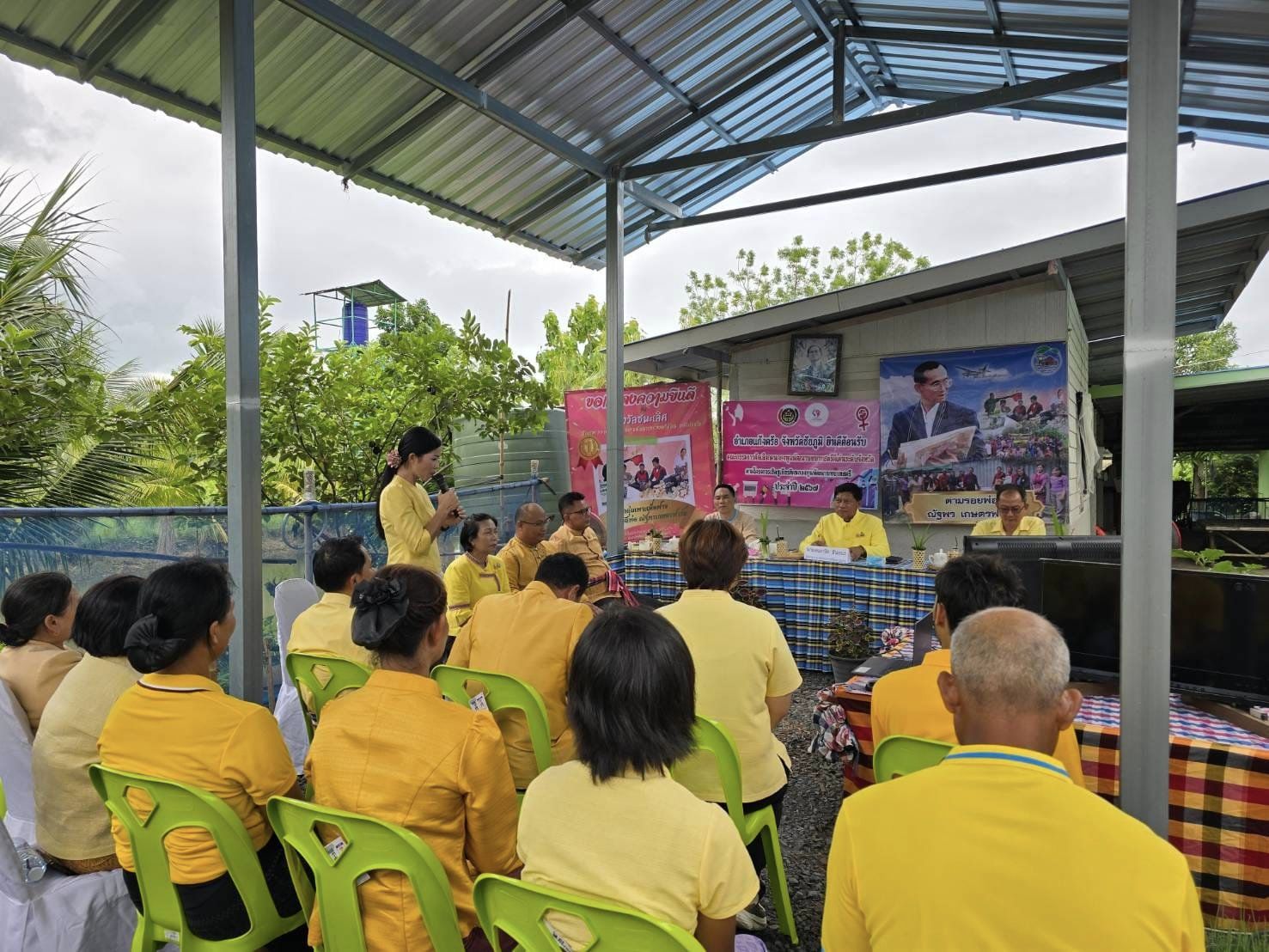 ผู้ตรวจราชการกรมการพัฒนาชุมชน ลงพื้นที่คัดเลือกคนกองทุนพัฒนาบทบาทสตรีดีเด่น ระดับเขตตรวจราชการที่ 13 พื้นที่จังหวัดชัยภูมิ
