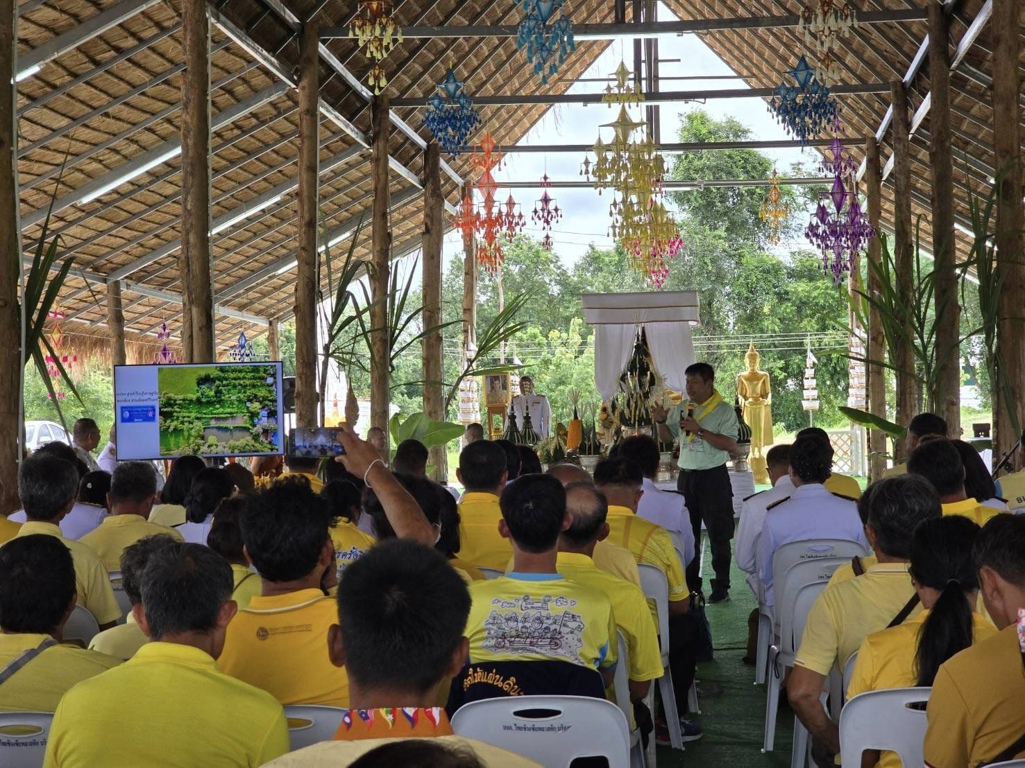พช.ชัยภูมิ จัดกิจกรรมมหกรรมรวมพลคนโคก หนอง นา พัฒนาชุมชน เฉลิมพระเกียรติพระบาทสมเด็จพระเจ้าอยู่หัวเนื่องในโอกาสพระราชพิธีมหามงคลเฉลิมพระชนมพรรษา 6 รอบ 28 กรกฎาคม 2567