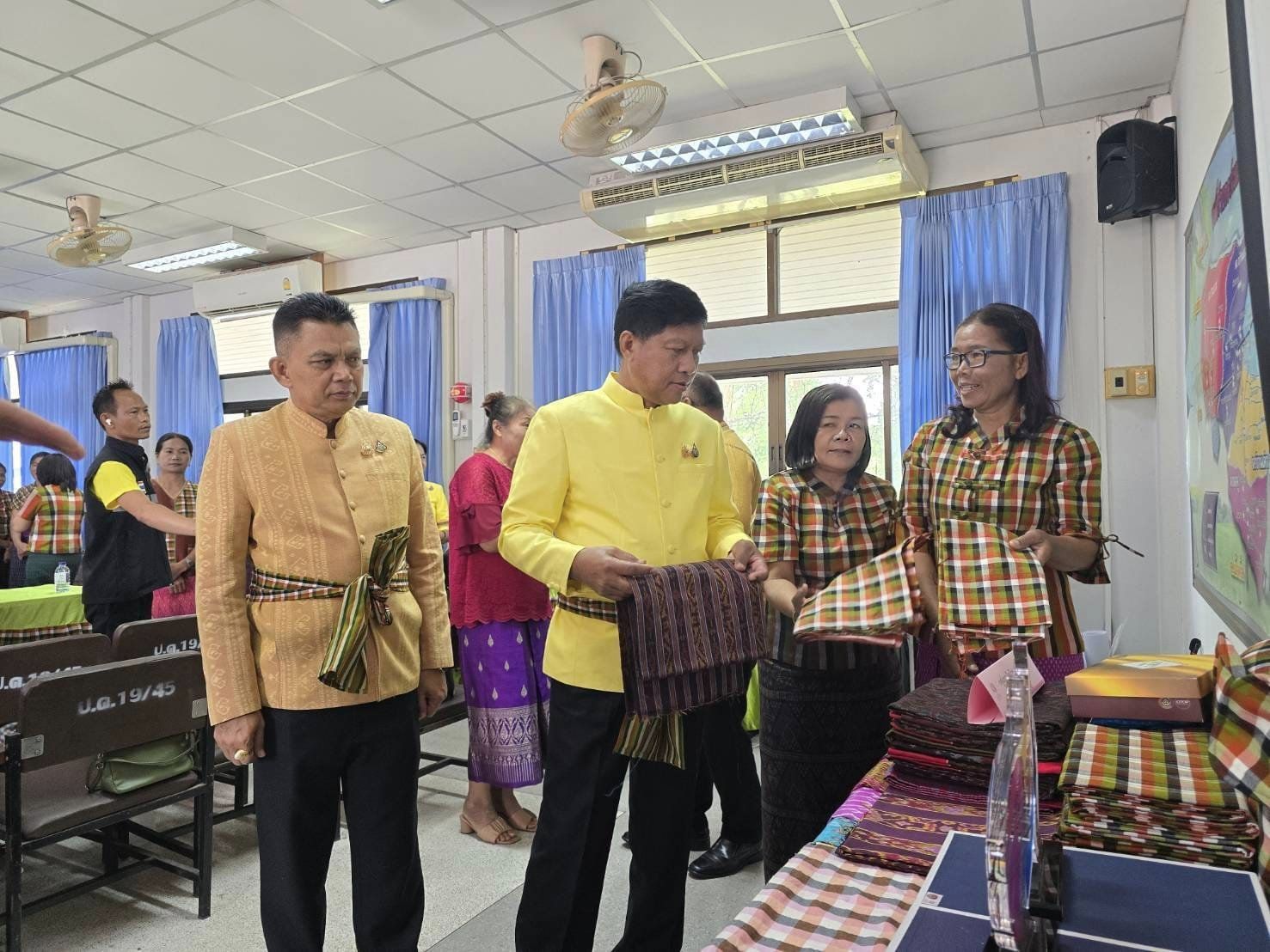 ผู้ตรวจราชการกรมการพัฒนาชุมชน ลงพื้นที่คัดเลือกคนกองทุนพัฒนาบทบาทสตรีดีเด่น ระดับเขตตรวจราชการที่ 13 พื้นที่จังหวัดชัยภูมิ