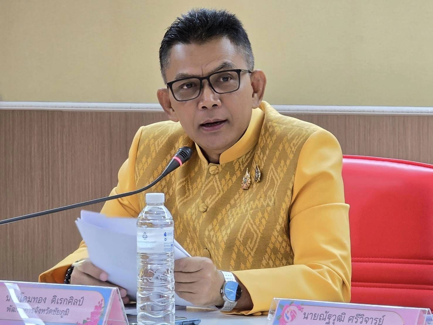 ผู้ตรวจราชการกรมการพัฒนาชุมชน ลงพื้นที่คัดเลือกคนกองทุนพัฒนาบทบาทสตรีดีเด่น ระดับเขตตรวจราชการที่ 13 พื้นที่จังหวัดชัยภูมิ วันที่สอง