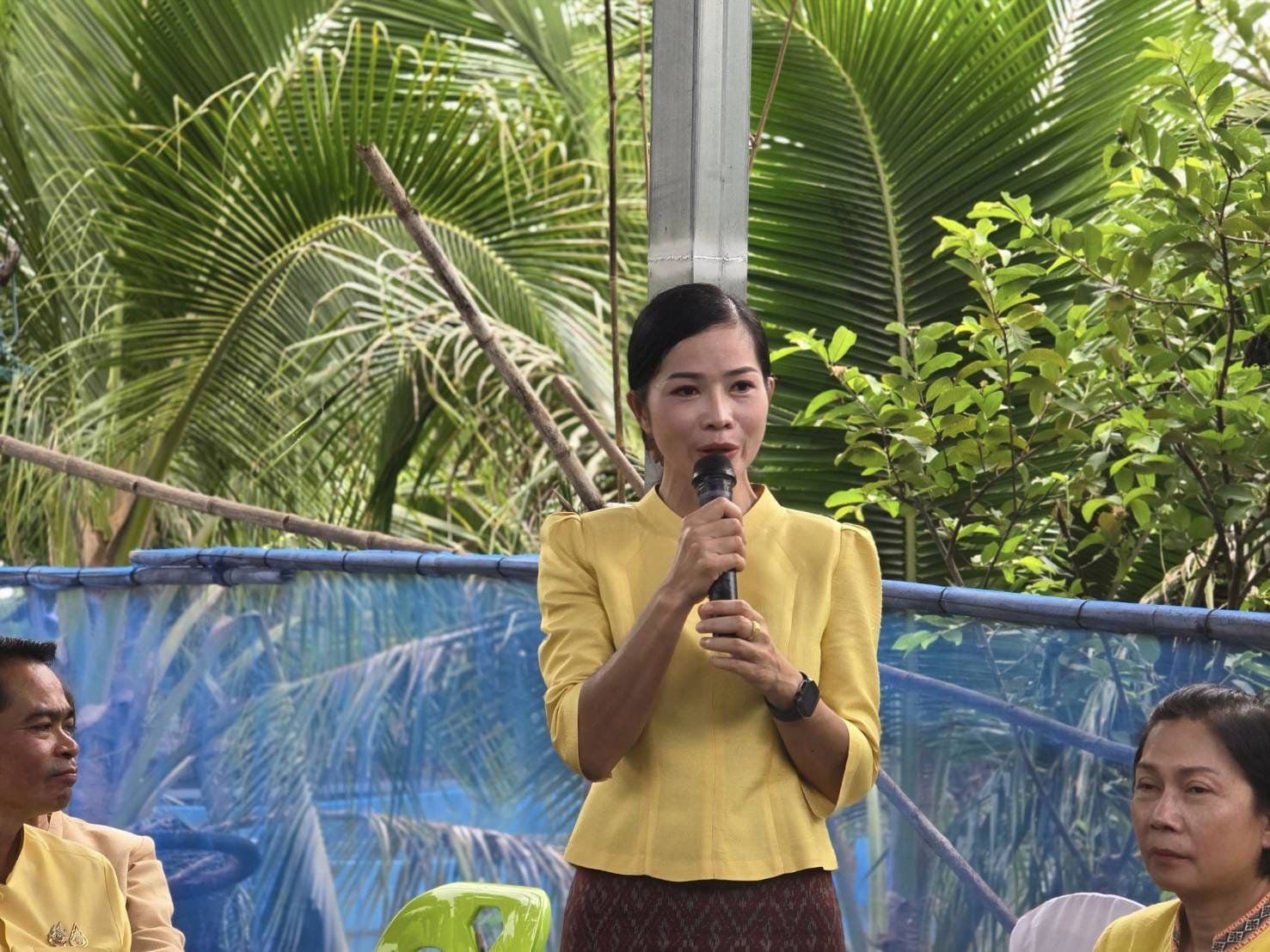 ผู้ตรวจราชการกรมการพัฒนาชุมชน ลงพื้นที่คัดเลือกคนกองทุนพัฒนาบทบาทสตรีดีเด่น ระดับเขตตรวจราชการที่ 13 พื้นที่จังหวัดชัยภูมิ