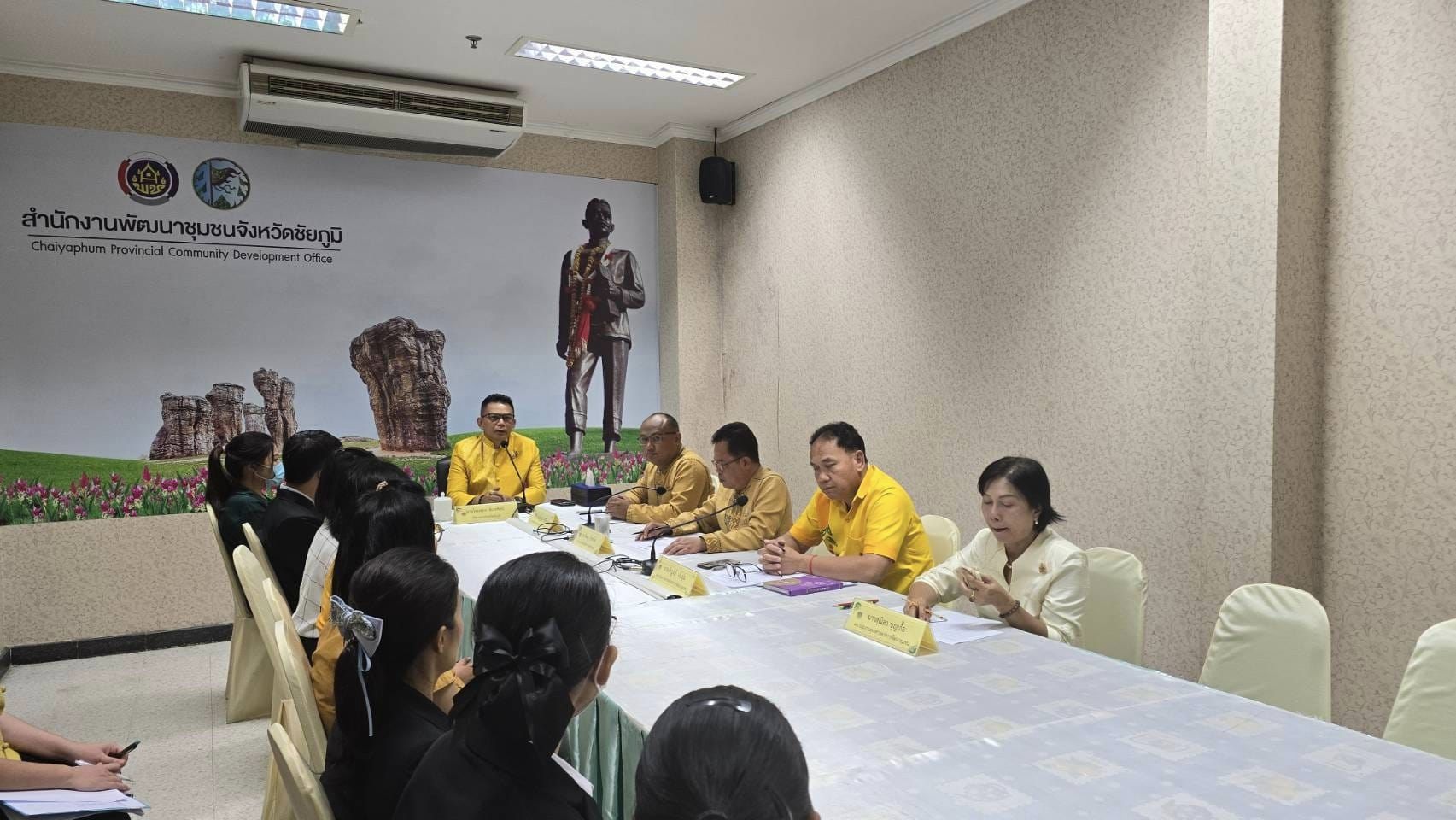 พช.ชัยภูมิ ดำเนินการสอบสัมภาษณ์อาสาพัฒนา (อสพ.) รุ่นที่ 76 ประจำปี 2567