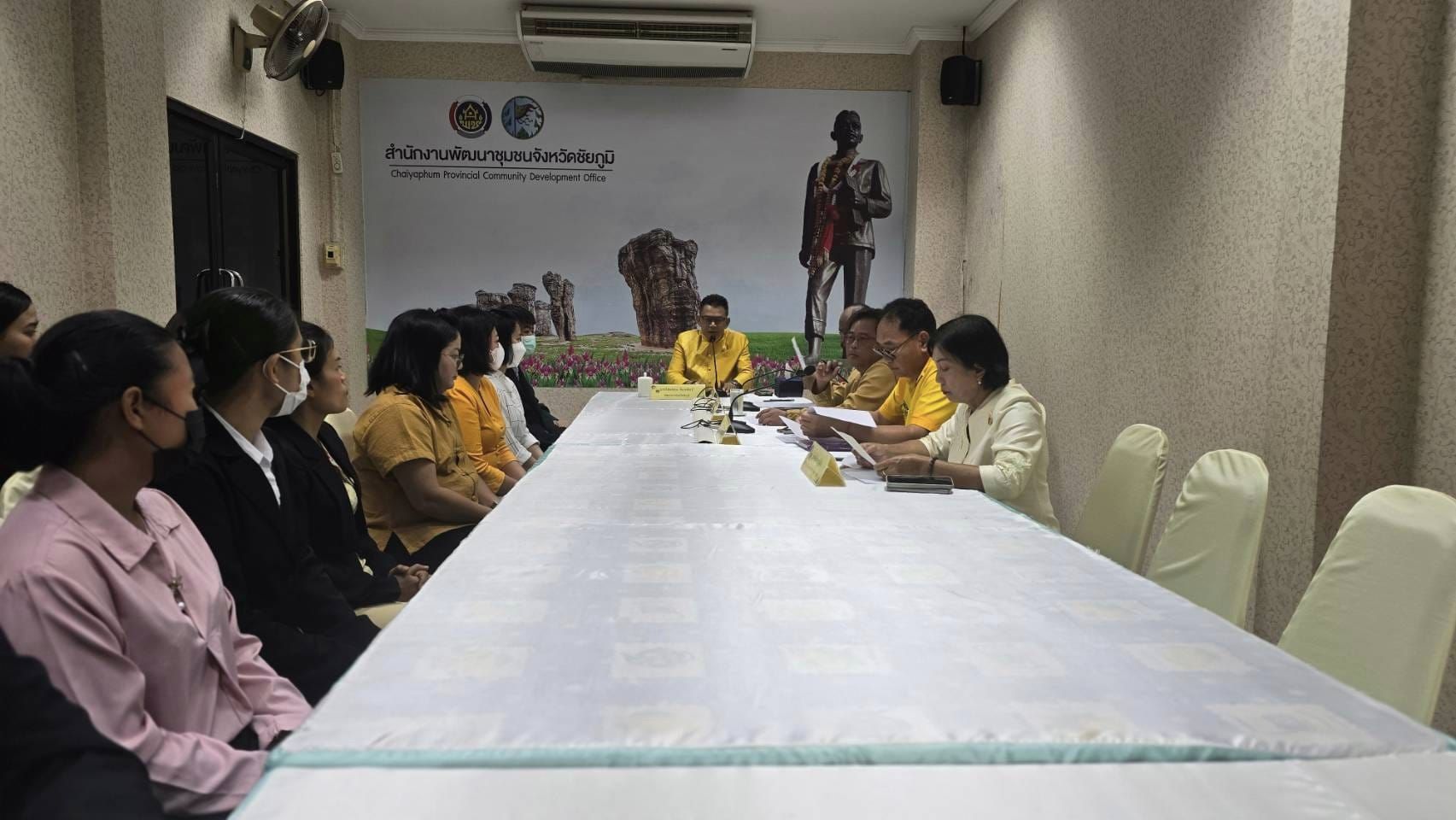 พช.ชัยภูมิ ดำเนินการสอบสัมภาษณ์อาสาพัฒนา (อสพ.) รุ่นที่ 76 ประจำปี 2567