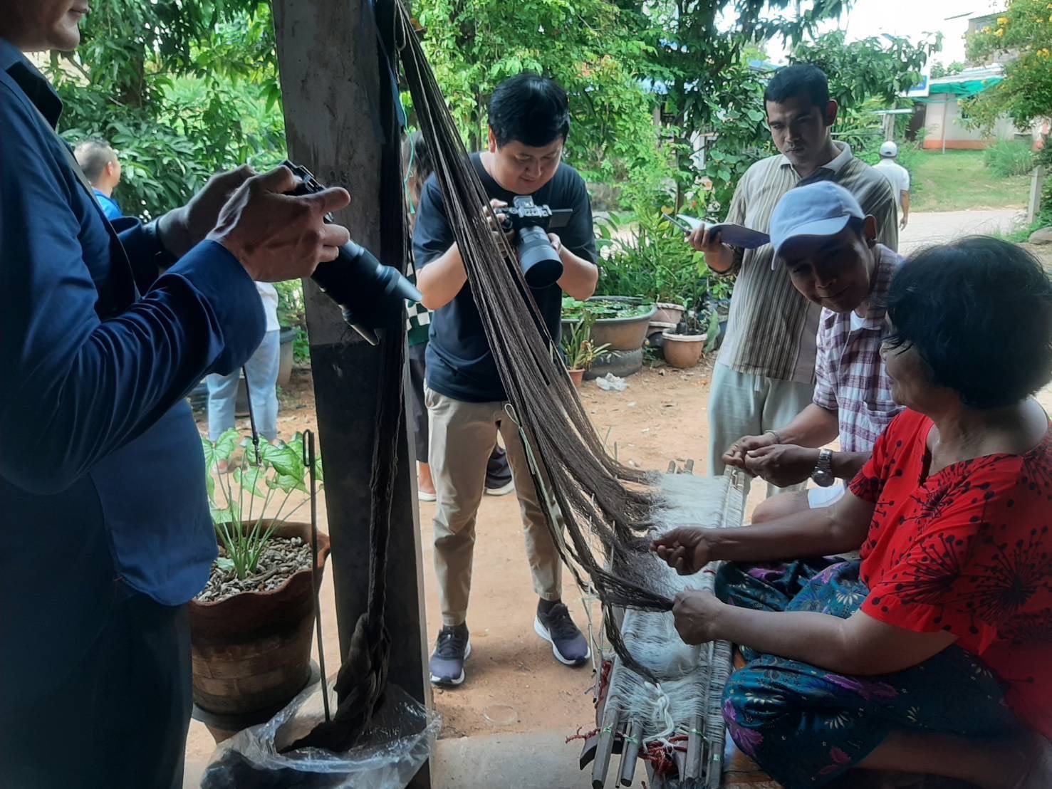 ชัยภูมิ เตรียมพร้อมขับเคลื่อนบ้านหนองหอย หมู่ที่ 4 ตำบลกุดชุมแสง อำเภอหนองบัวแดง เป็นชุมชนภูมิปัญญาเพื่อพัฒนาผลิตภัณฑ์