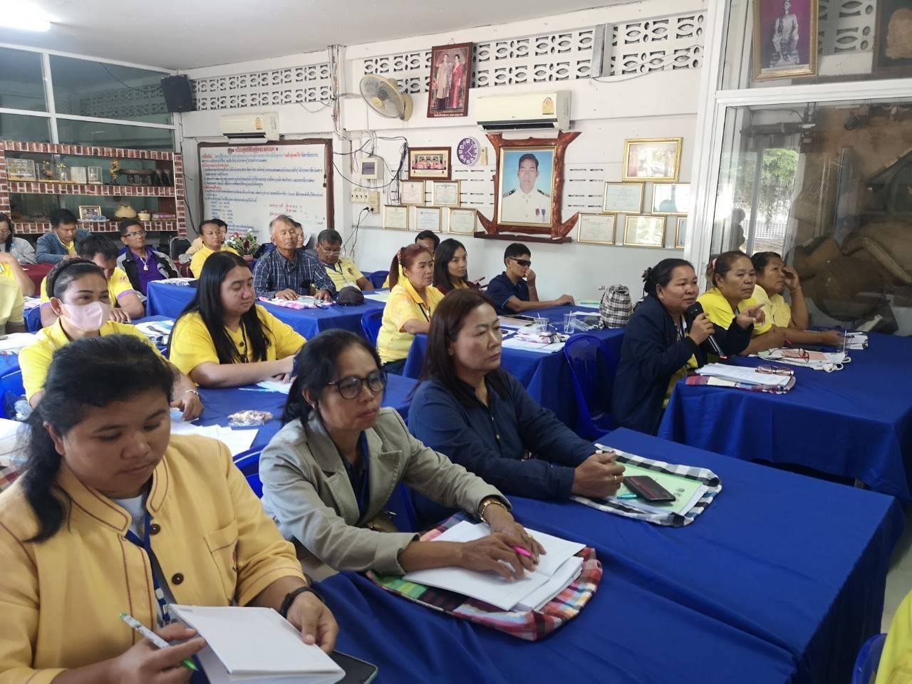 พช.ชัยภูมิ ดำเนินโครงการประชุมเชิงปฏิบัติการคณะกรรมการกลุ่มออมทรัพย์เพื่อการผลิต หลักสูตรการบัญชีกลุ่มออมทรัพย์เพื่อการผลิต