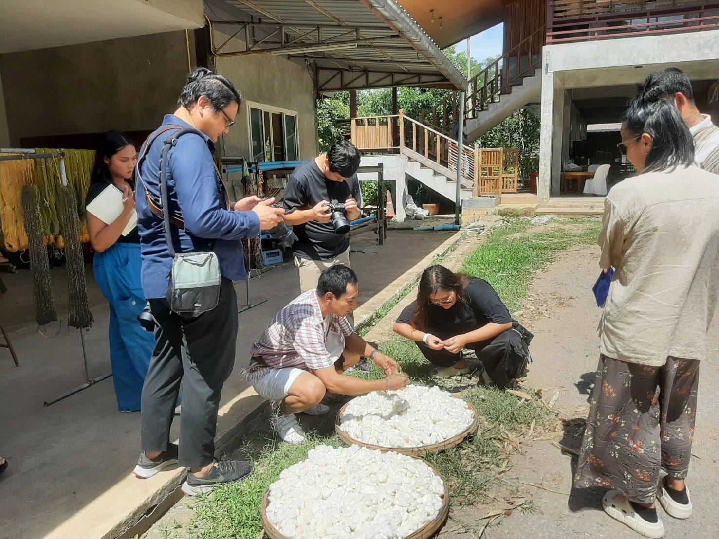 ชัยภูมิ เตรียมพร้อมขับเคลื่อนบ้านหนองหอย หมู่ที่ 4 ตำบลกุดชุมแสง อำเภอหนองบัวแดง เป็นชุมชนภูมิปัญญาเพื่อพัฒนาผลิตภัณฑ์