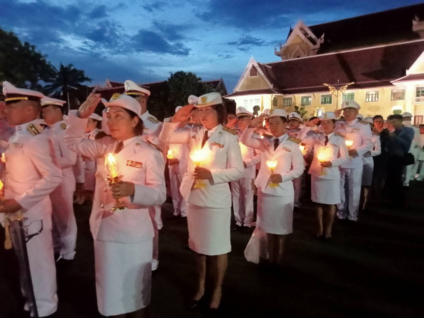 พช.ชัยภูมิ เข้าร่วมพิธีถวายเครื่องราชสักการะและวางพานพุ่ม และพิธีจุดเทียนถวายพระพรชัยมงคล เนื่องในโอกาสวันเฉลิมพระชนมพรรษา สมเด็จพระนางเจ้าสิริกิติ์ พระบรมราชินีนาถ พระบรมราชชนนีพันปีหลวง 12 สิงหาคม 2567