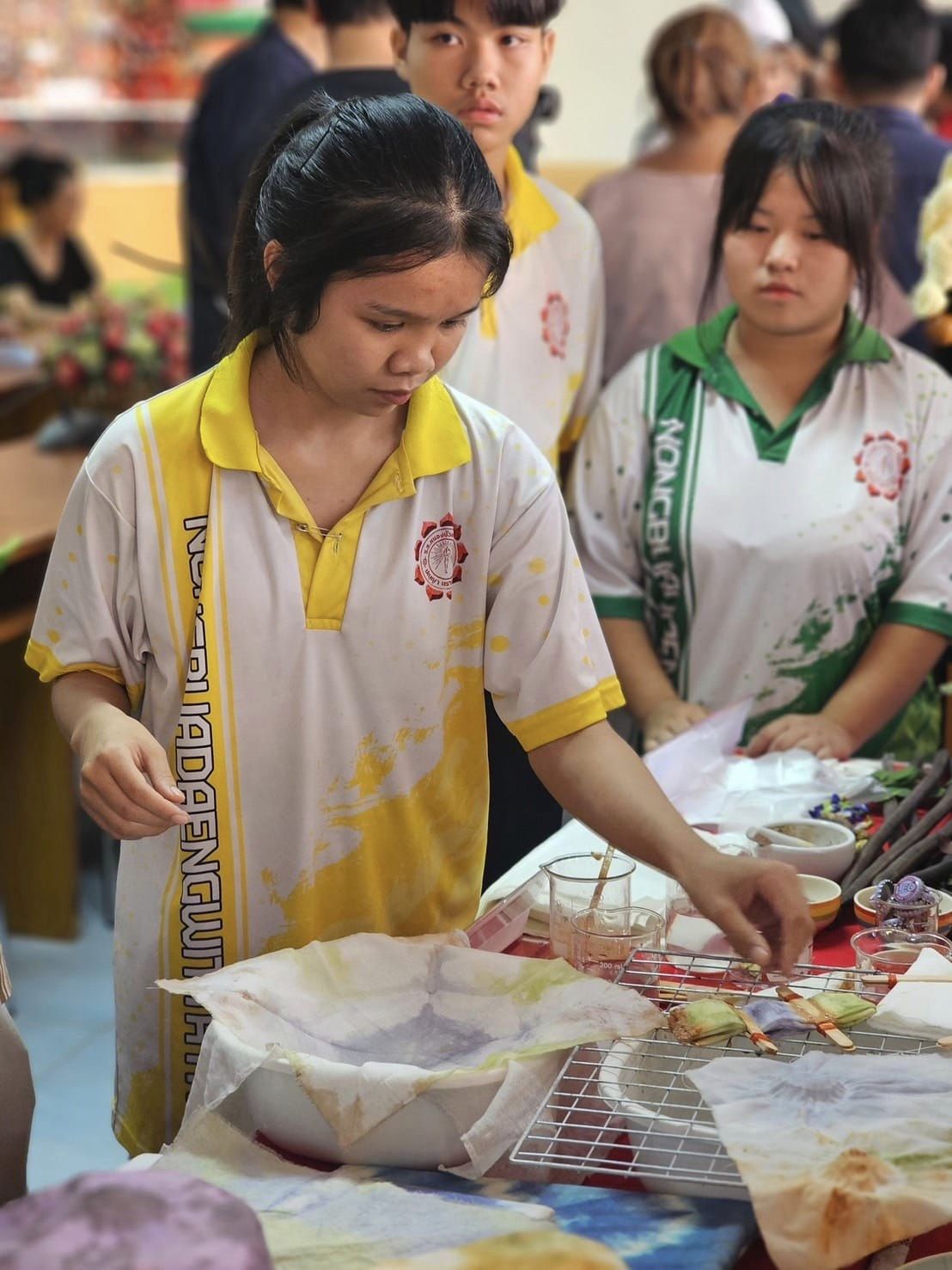 ชัยภูมิ เตรียมพร้อมขับเคลื่อนบ้านหนองหอย หมู่ที่ 4 ตำบลกุดชุมแสง อำเภอหนองบัวแดง เป็นชุมชนภูมิปัญญาเพื่อพัฒนาผลิตภัณฑ์