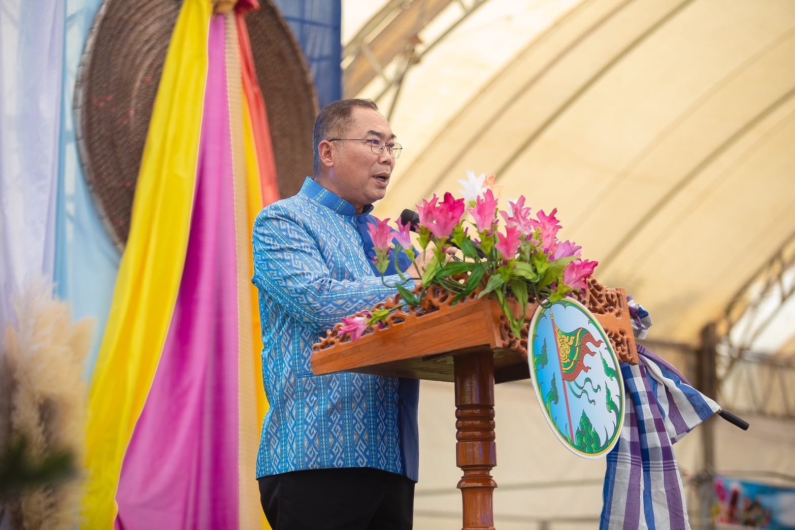 ชัยภูมิเปิดงาน “สุดยอดผ้าและของดีชัยภูมิ” อย่างเป็นทางการ ส่งเสริมช่องทางการตลาดแก่ผู้ผลิต ผู้ประกอบการชุมชน กระตุ้นการหมุนเวียนของเศรษฐกิจฐานราก