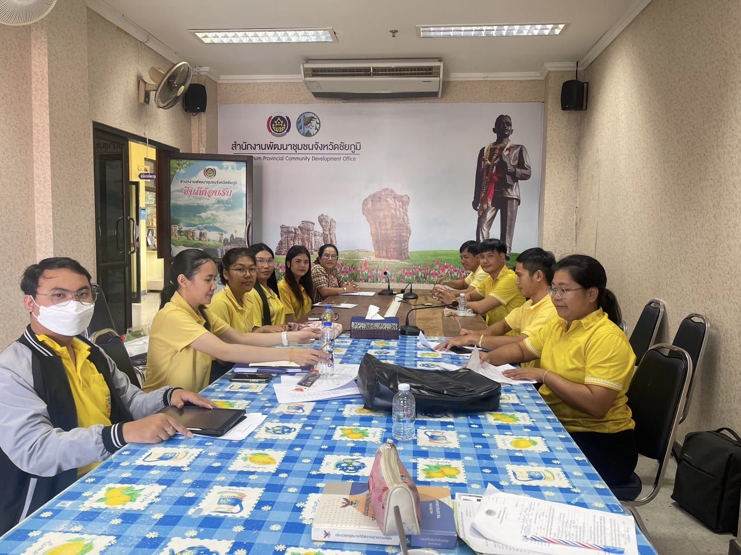 พช.ชัยภูมิ “พี่สอนน้องให้รู้จักกรมการพัฒนาชุมชน” กำหนดการเรียนรู้งานการพัฒนาข้าราชการที่อยู่ระหว่างทดลองปฏิบัติหน้าที่ราชการ รุ่น 127-128