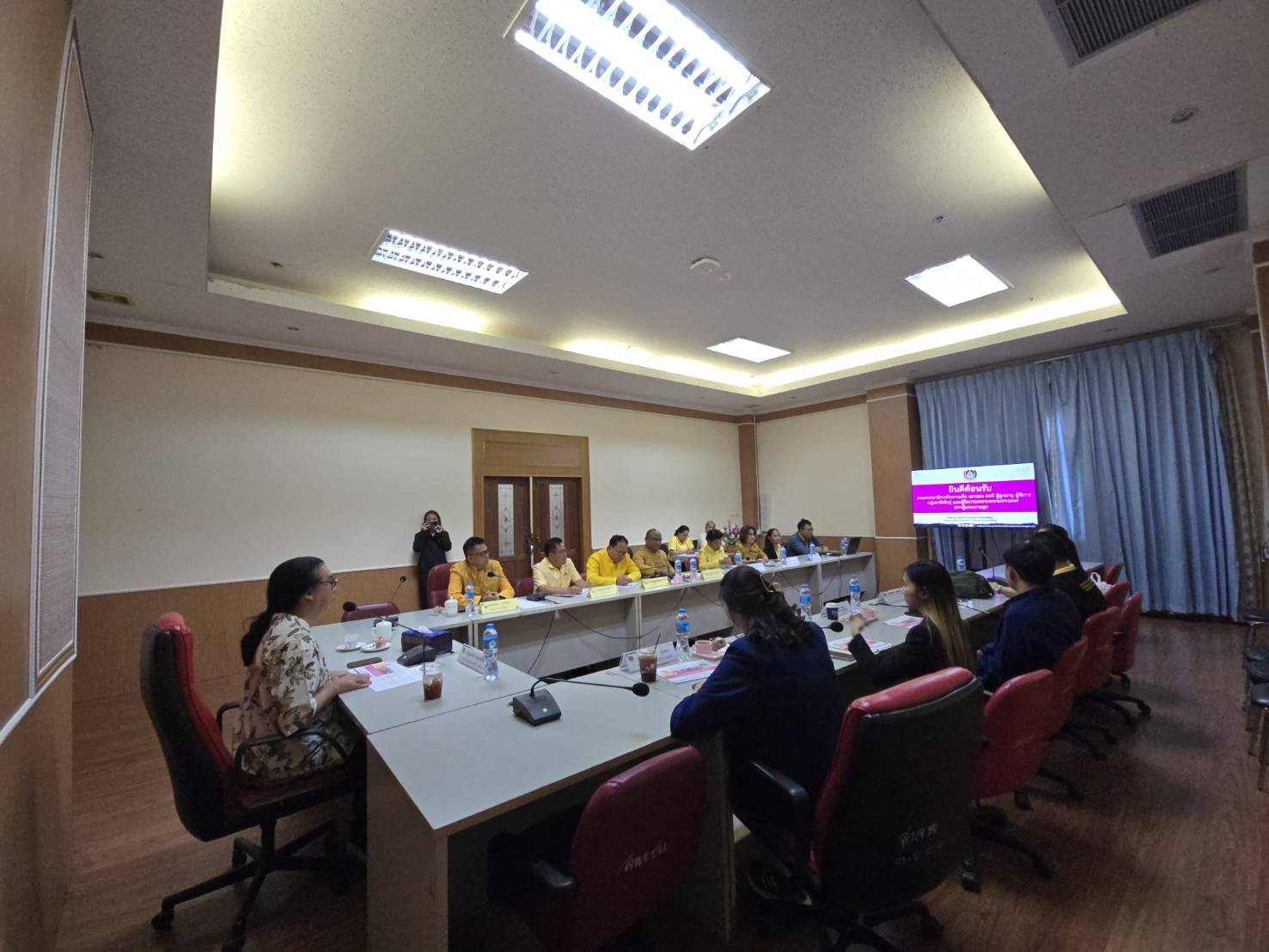 พช.ชัยภูมิ ต้อนรับและแลกเปลี่ยนการทำงานด้านสตรีแก่คณะกรรมาธิการกิจการเด็กสตรี เยาวชน ผู้สูงอายุ กลุ่มชาติพันธ์ุ และผู้มีความหลากหลายทางเพศ สภาผู้แทนราษฎร