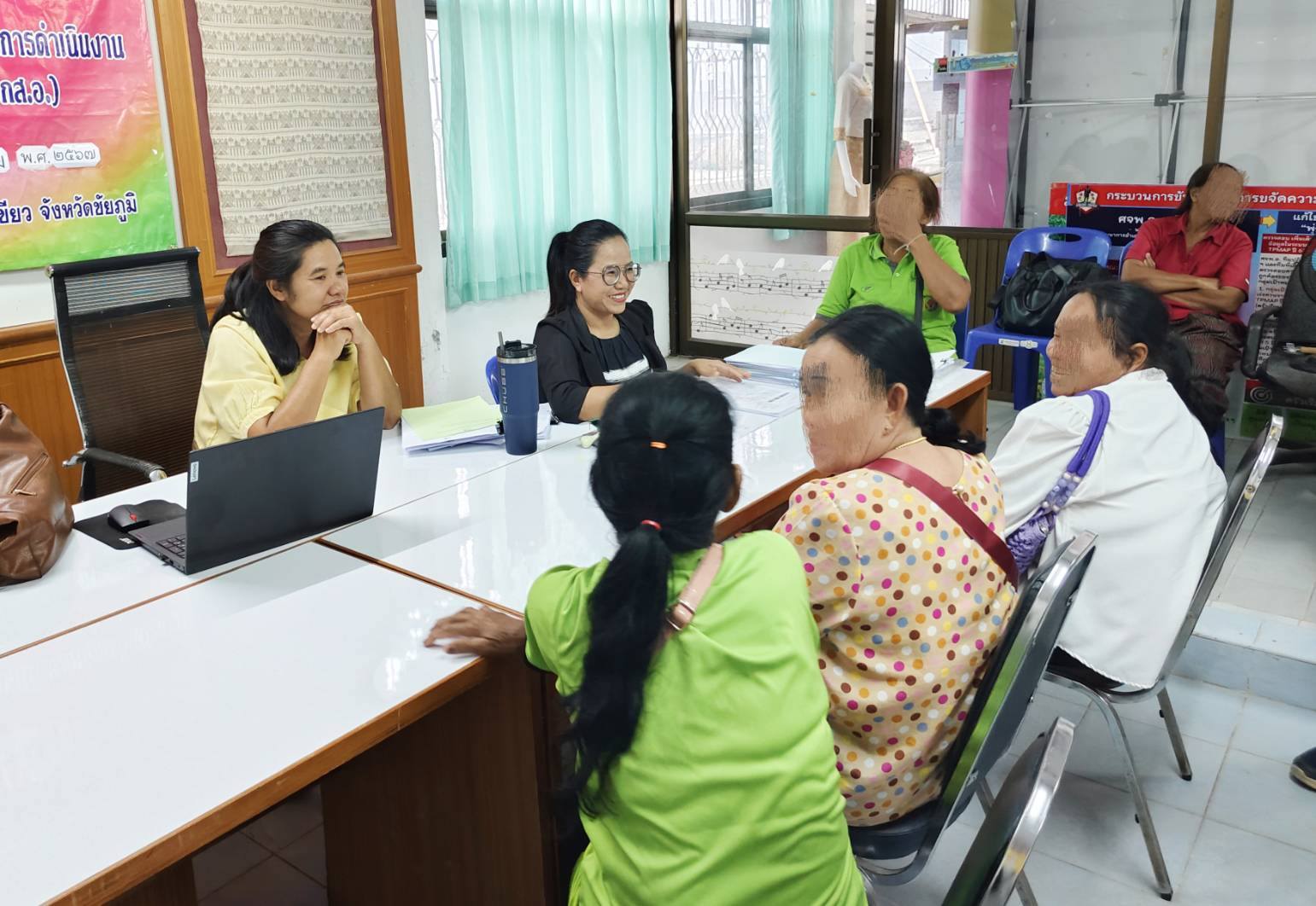 พช. ชัยภูมิ ขับเคลื่อนงานกองทุนพัฒนาบทบาทสตรี ดำเนินการไกล่เกลี่ยก่อนฟ้องคดี อำเภอภูเขียว
