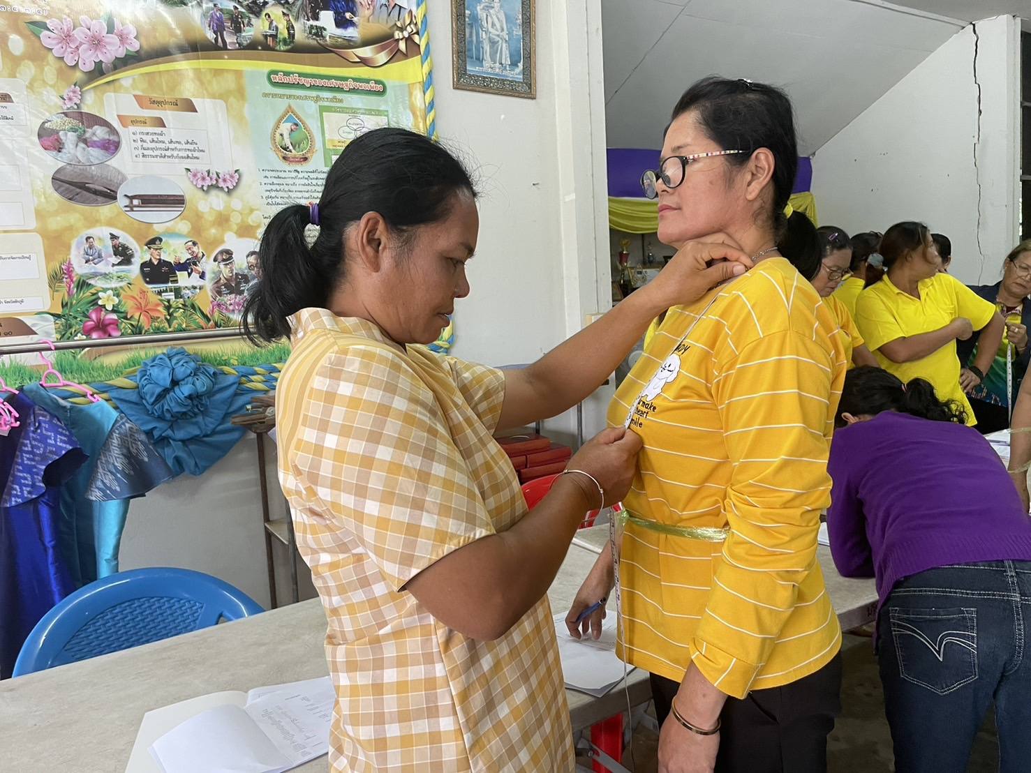 พช.ชัยภูมิ ส่งเสริมการพัฒนาศักยภาพการผลิตผลิตภัณฑ์ไหม กิจกรรมการพัฒนาศักยภาพผู้ผลิตผู้ประกอบการไหมและการแปรรูปผลิตภัณฑ์ไหม รุ่นที่ 2
