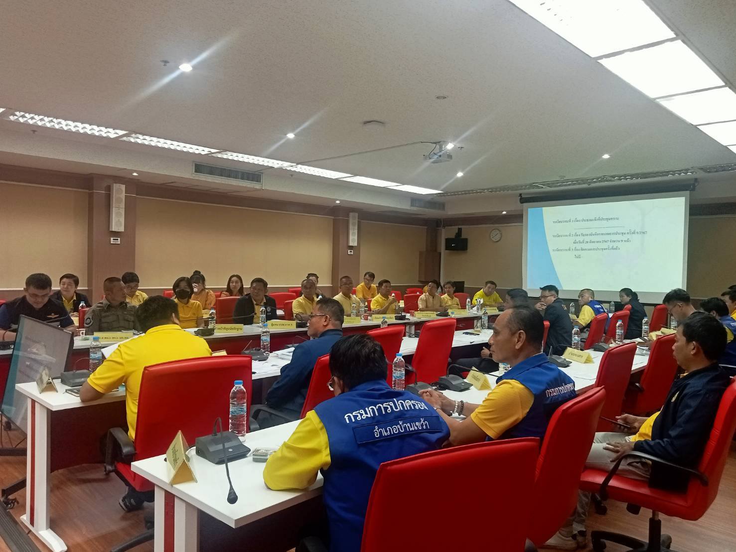 พช.ชัยภูมิ ร่วมประชุมโต๊ะข่าว (วิเคราะห์และประเมินสถานการณ์ยาเสพติด) จังหวัดชัยภูมิ ครั้งที่​10/2567