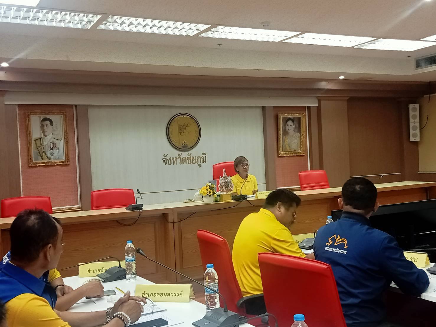 พช.ชัยภูมิ ร่วมประชุมโต๊ะข่าว (วิเคราะห์และประเมินสถานการณ์ยาเสพติด) จังหวัดชัยภูมิ ครั้งที่​10/2567