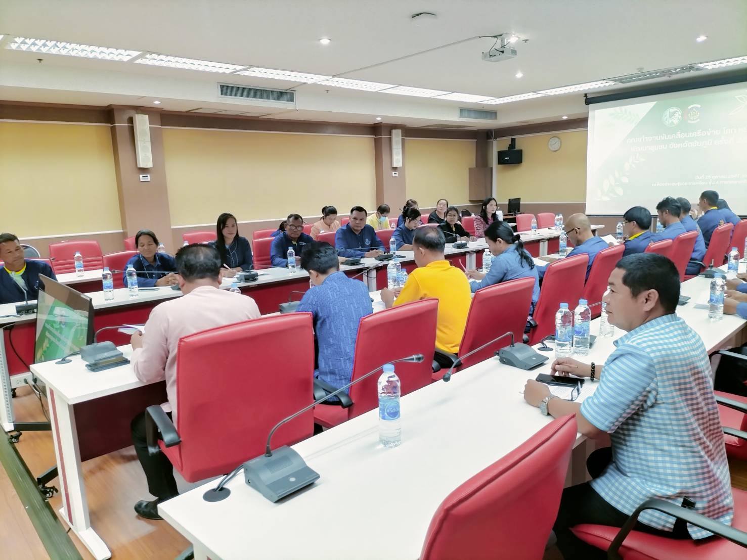 พช.ชัยภูมิ ขับเคลื่อนเครือข่าย โคก หนอง นา พัฒนาชุมชน จังหวัดชัยภูมิ