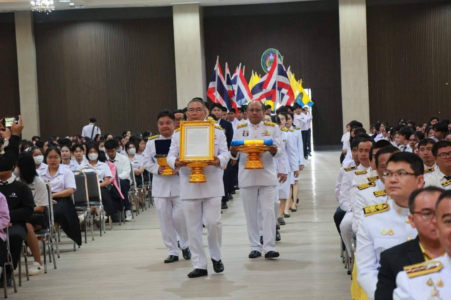 พช.ชัยภูมิ ร่วมพิธีรับสนองพระบรมราชโองการโปรดเกล้าโปรดกระหม่อมแต่งตั้งอธิการบดีมหาวิทยาลัยราชภัฏชัยภูมิ