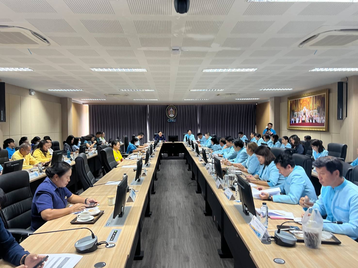 พช.ชัยภูมิร่วมประชุมขับเคลื่อนการพัฒนาจังหวัดชัยภูมิด้วยงานวิจัยและนวัตกรรม