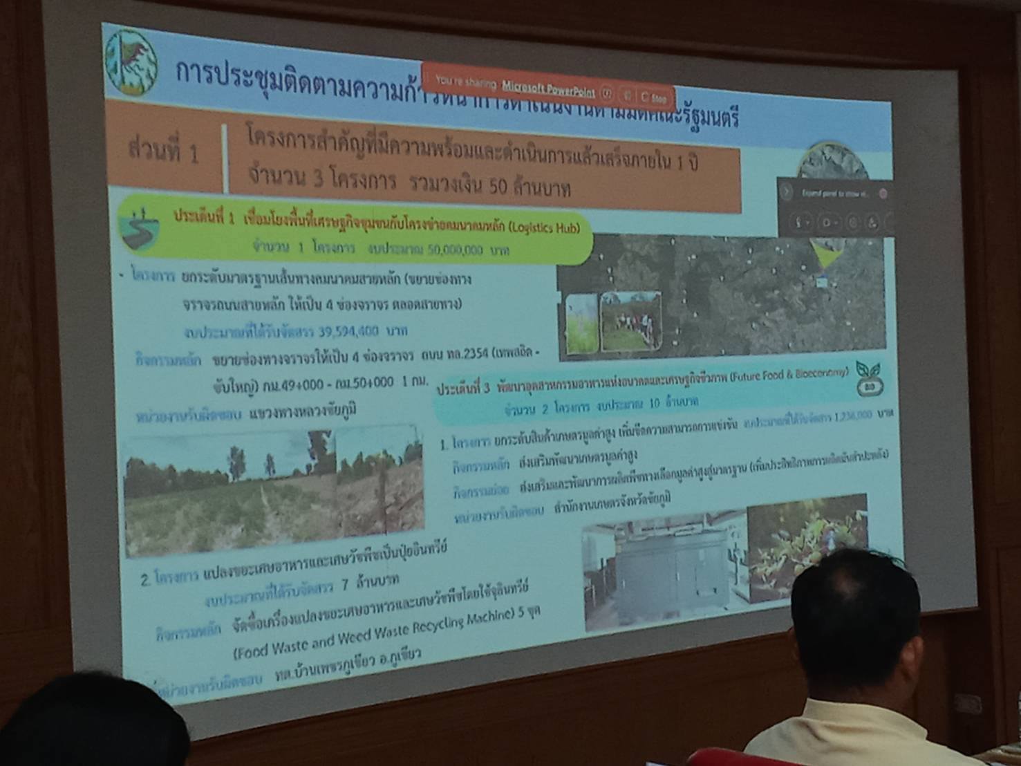 พช.ชัยภูมิ ร่วมประชุมติดตามความก้าวหน้าการดำเนินงานตามมติคณะรัฐมนตรี