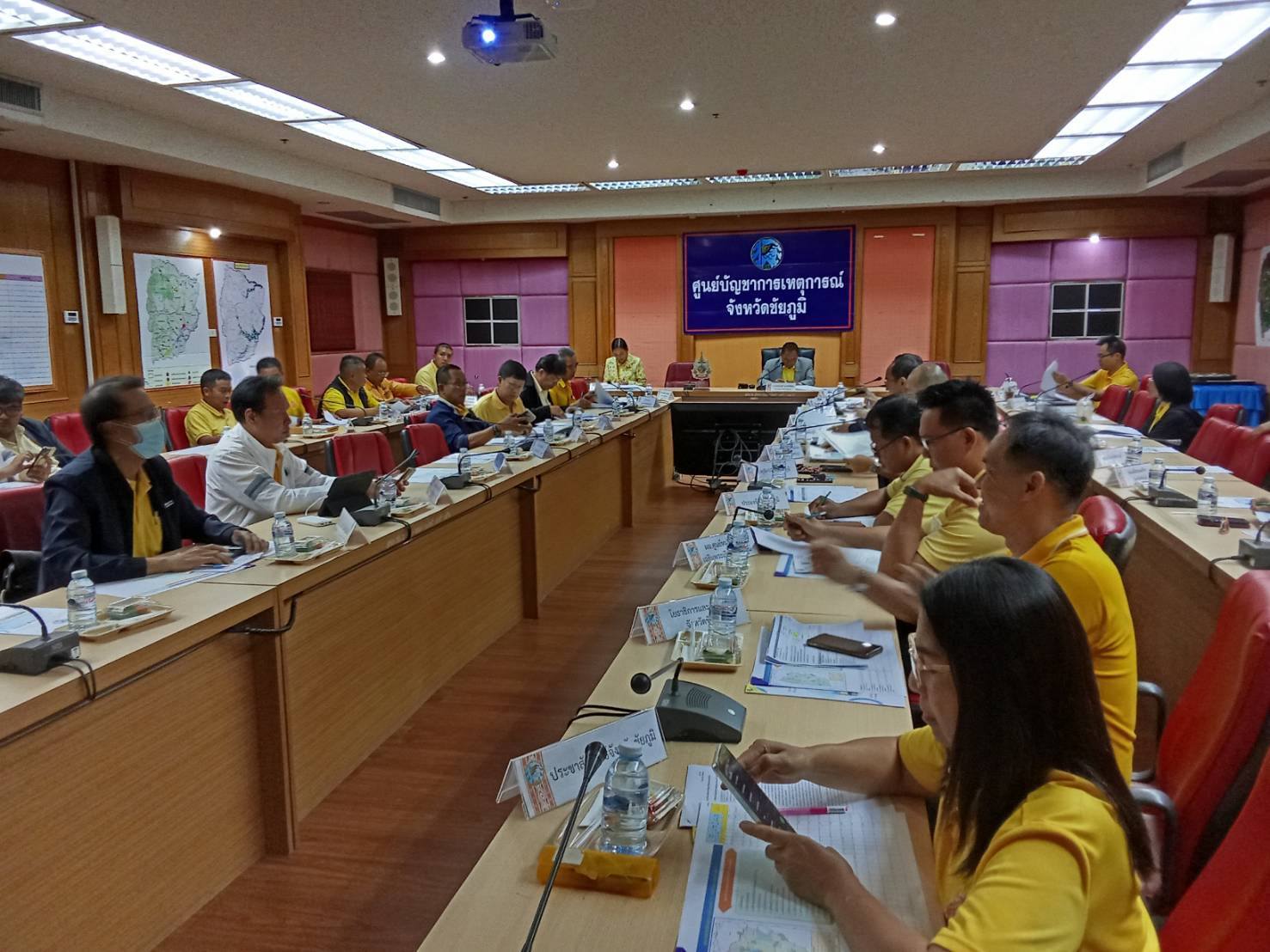 พช.ชัยภูมิ ร่วมประชุมติดตามความก้าวหน้าการดำเนินงานตามมติคณะรัฐมนตรี