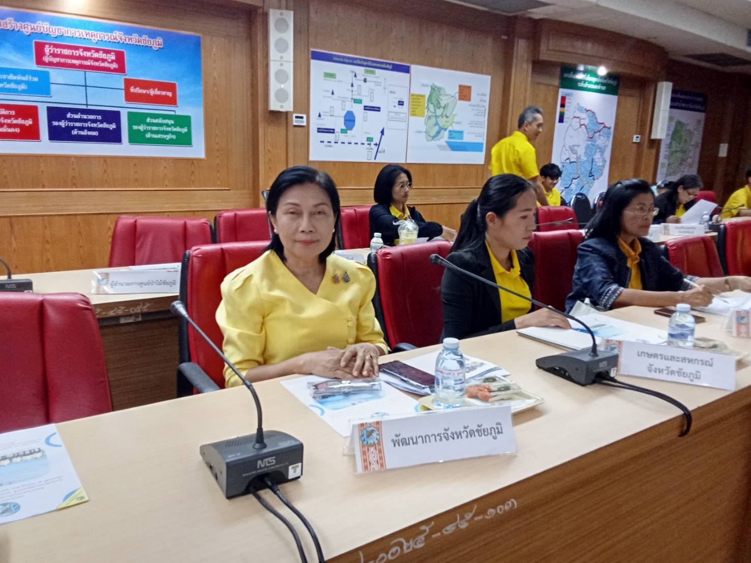 พช.ชัยภูมิ ร่วมประชุมติดตามความก้าวหน้าการดำเนินงานตามมติคณะรัฐมนตรี