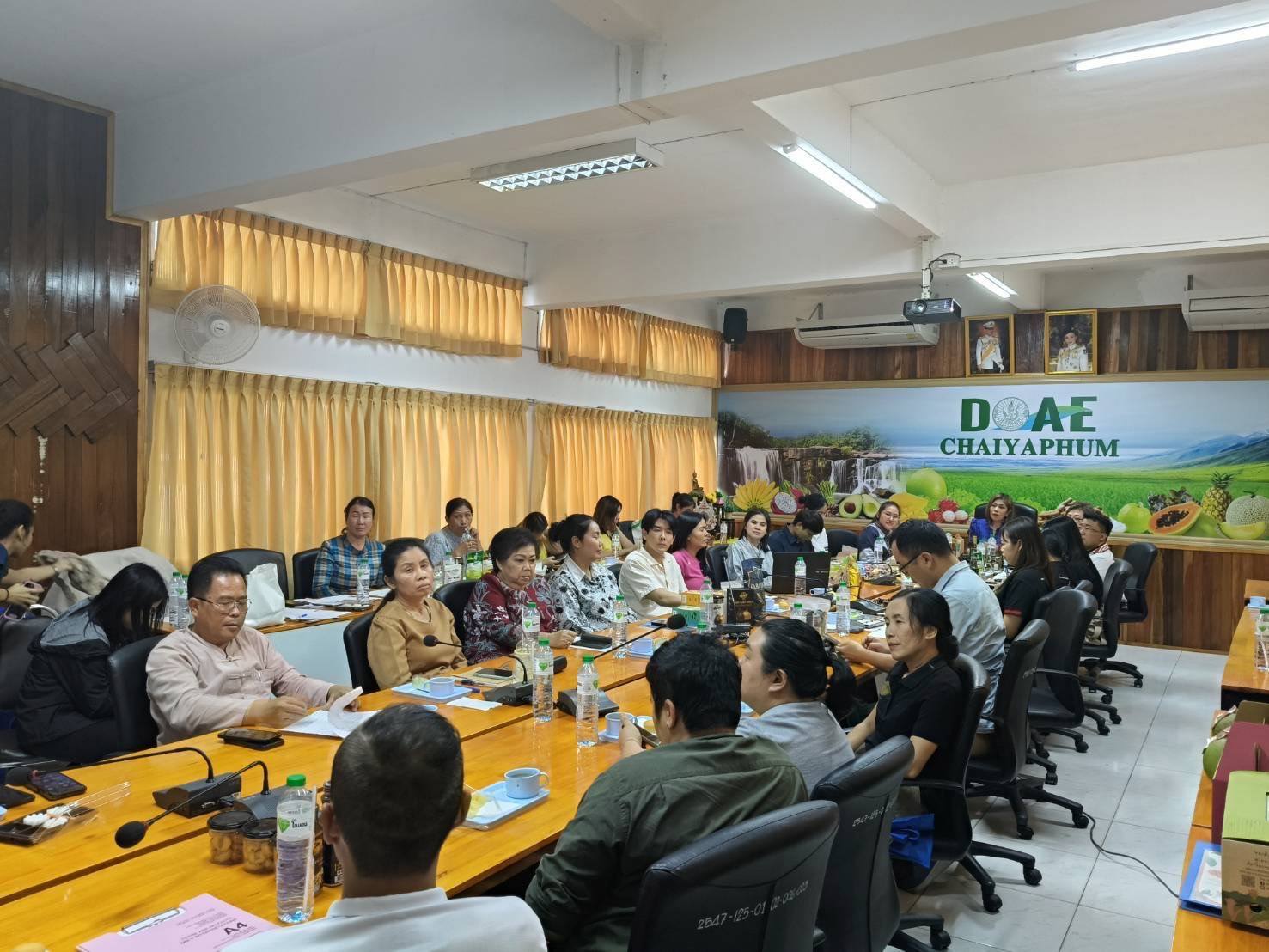 พช.ชัยภูมิ  ร่วมประชุมการเชื่อมโยงสินค้าเกษตรและผลิตภัณฑ์ชุมชนของจังหวัดชัยภูมิกับบริษัท เดอะมอลล์ กรุ๊ป จำกัด