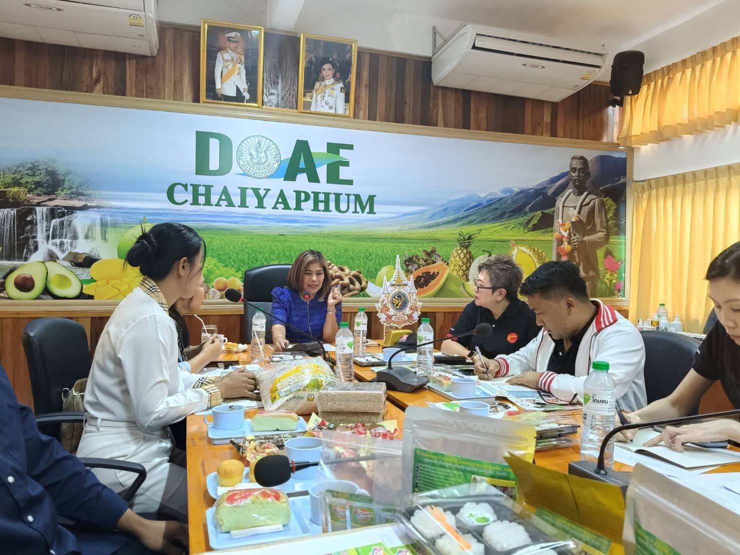 พช.ชัยภูมิ  ร่วมประชุมการเชื่อมโยงสินค้าเกษตรและผลิตภัณฑ์ชุมชนของจังหวัดชัยภูมิกับบริษัท เดอะมอลล์ กรุ๊ป จำกัด
