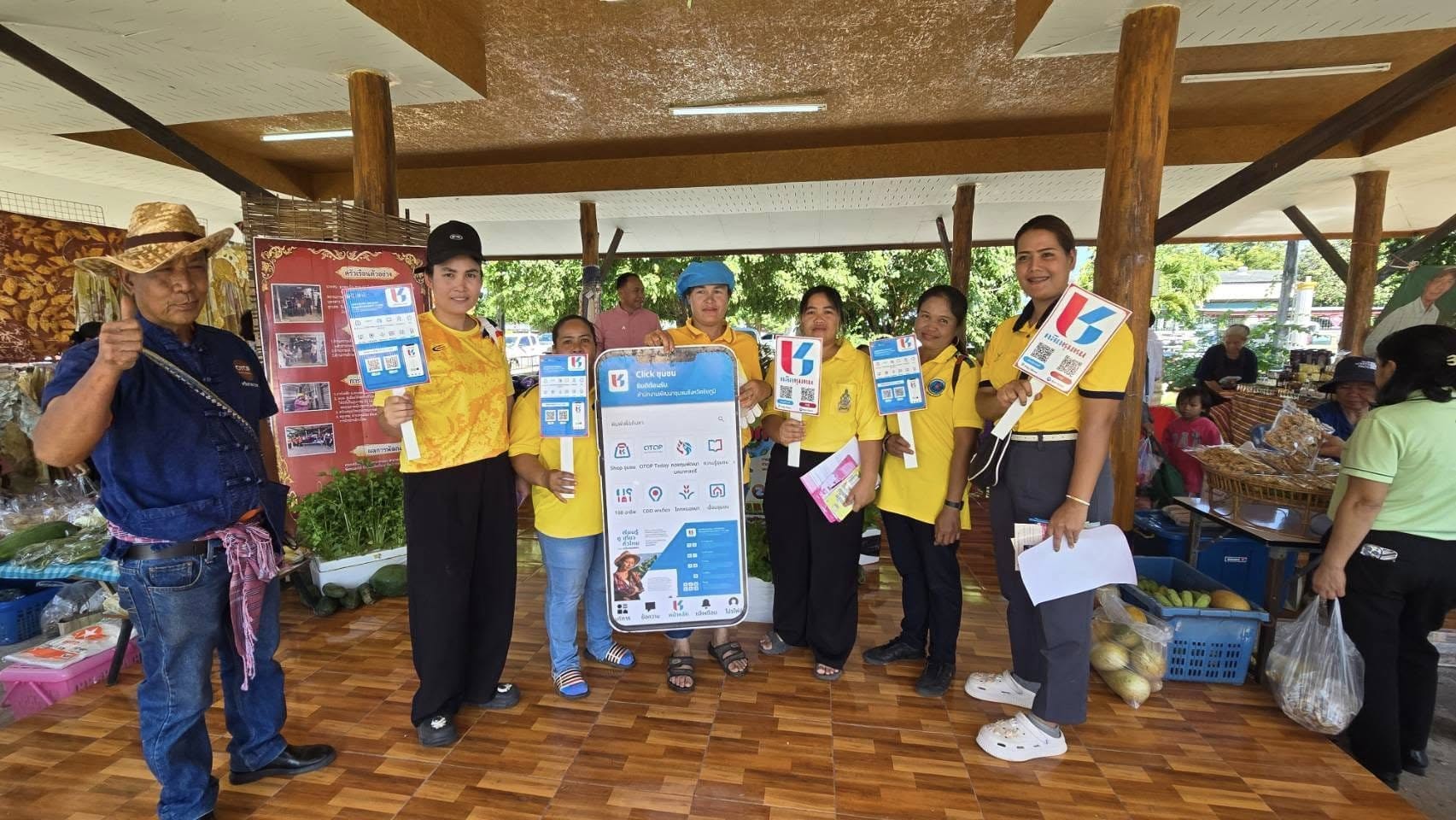 พช.ชัยภูมิ ขับเคลื่อนประชาสัมพันธ์แพลตฟอร์มบริการ “Click ชุมชน”