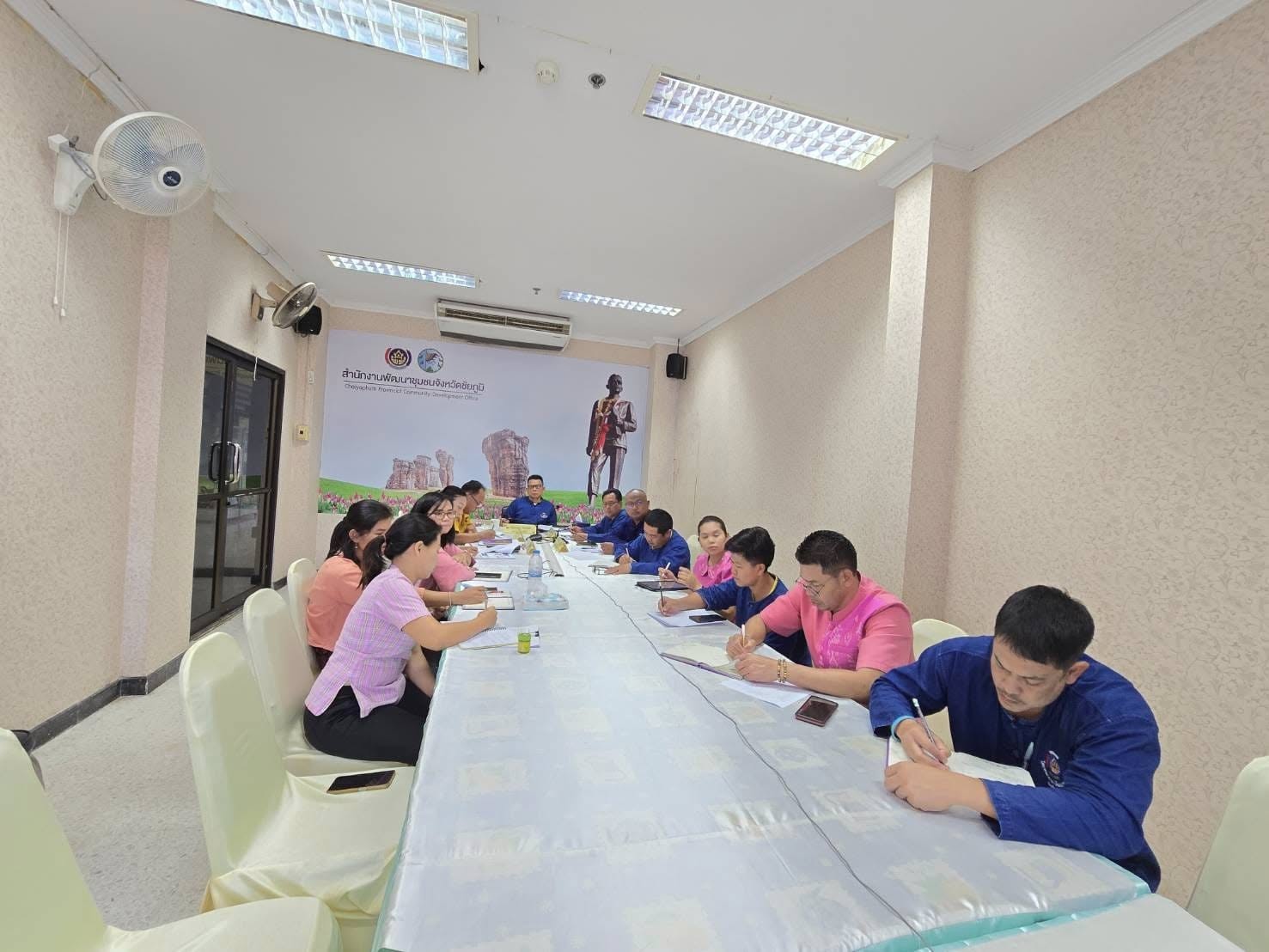 พช. ชัยภูมิ ร่วมประชุมกรมการพัฒนาชุมชน ครั้งที่ 11/2567 ผ่านระบบการประชุมทางไกล Video Conference