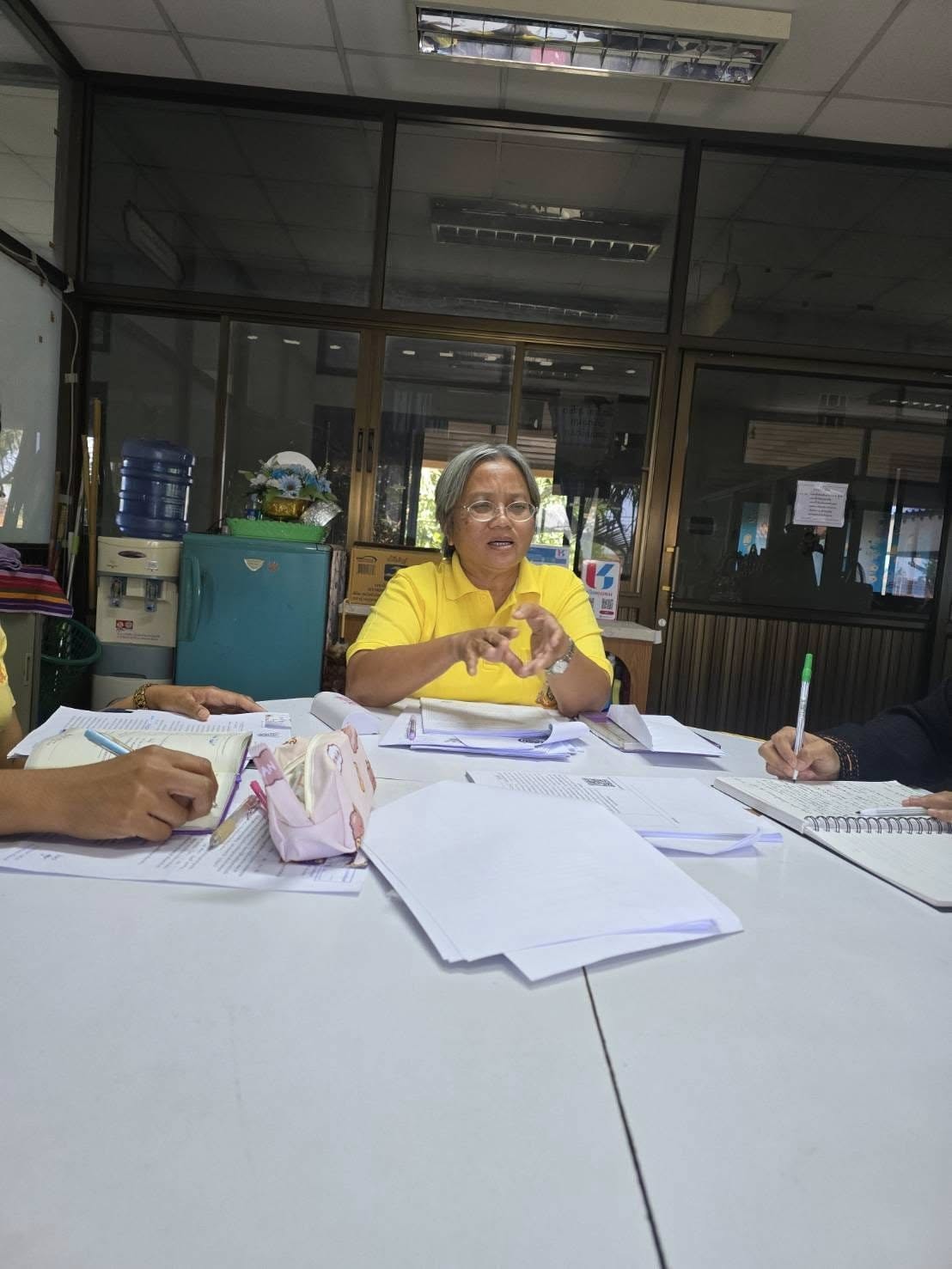 พช.ชัยภูมิ เข้าร่วมประชุมและติดตามผลการดำเนินงานสำนักงานพัฒนาชุมชนอำเภอบำเหน็จณรงค์