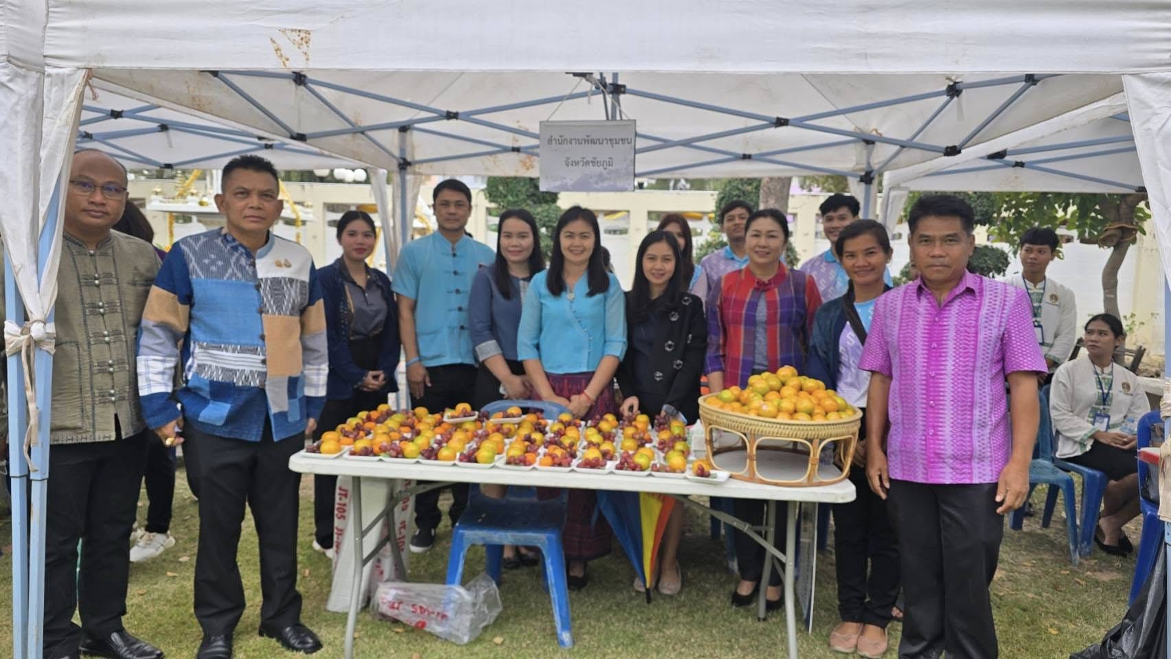 พช.ชัยภูมิ ร่วมงานวันรวมน้ำใจชาวชัยภูมิ”  เพื่อใช้เป็นของรางวัลประจำร้านหรรษากาชาด ในงาน “เจ้าพ่อพญาแล” ประจำปี 2568